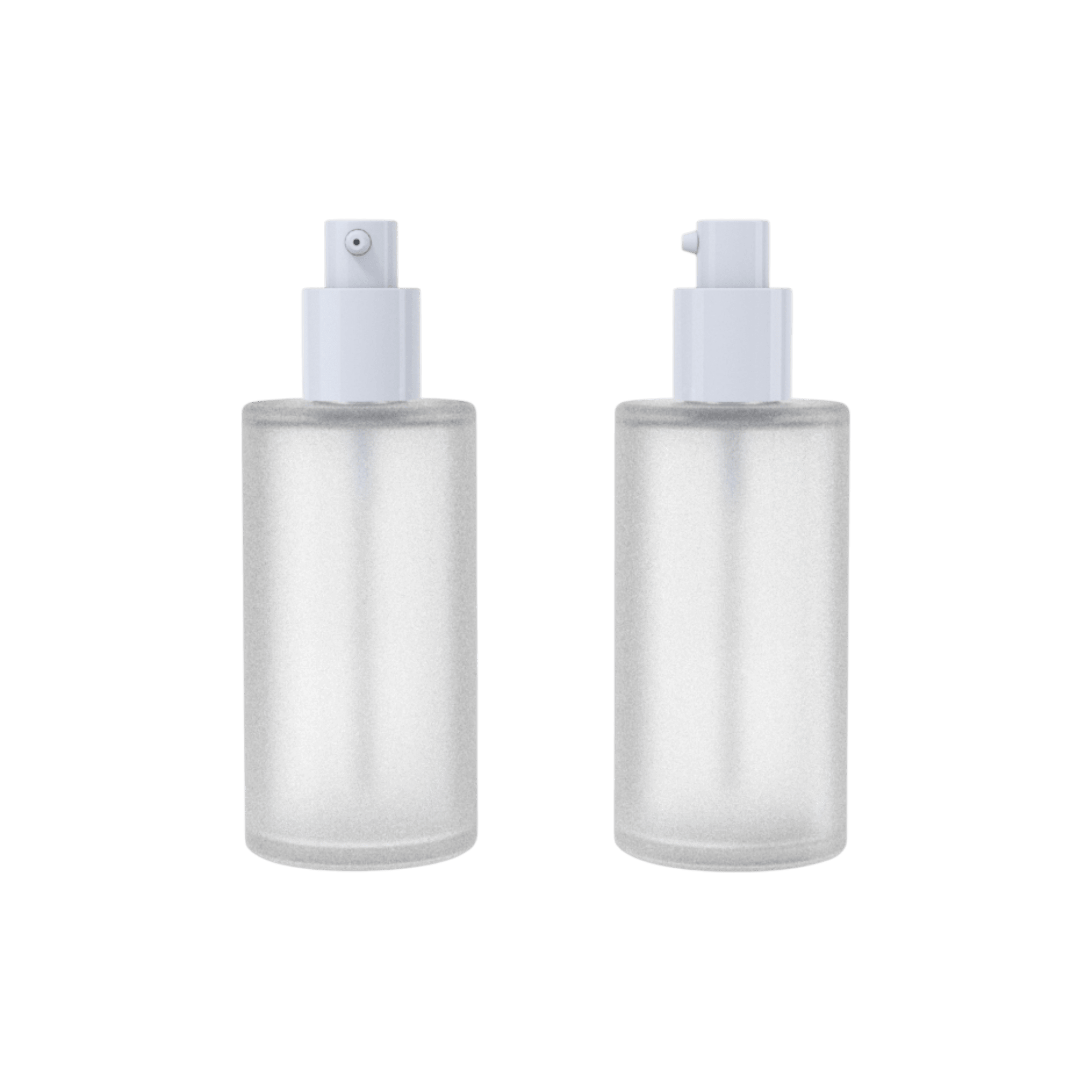 4.5oz Glass Cylinder Bottle with Pump