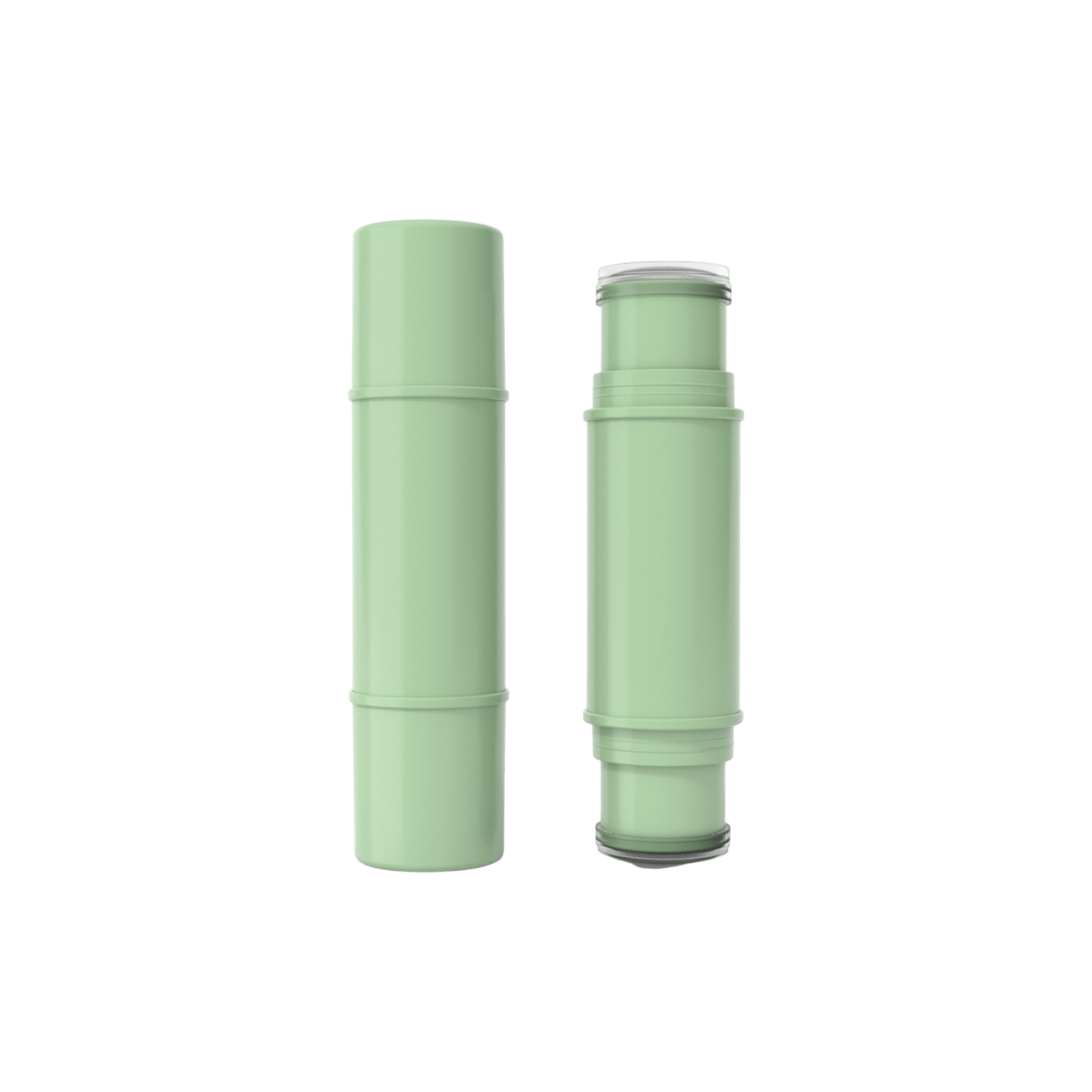 POM Dual Ended Cylinder Stick with Brush Applicator