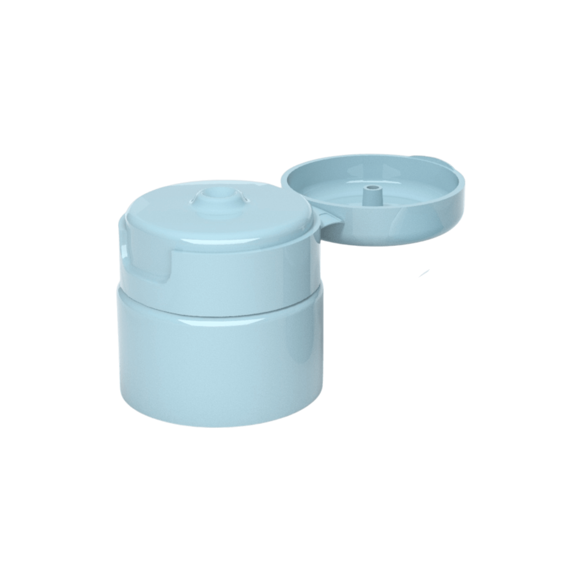 50mm 4.1-10.1oz PE Tube with Flip Top Cap