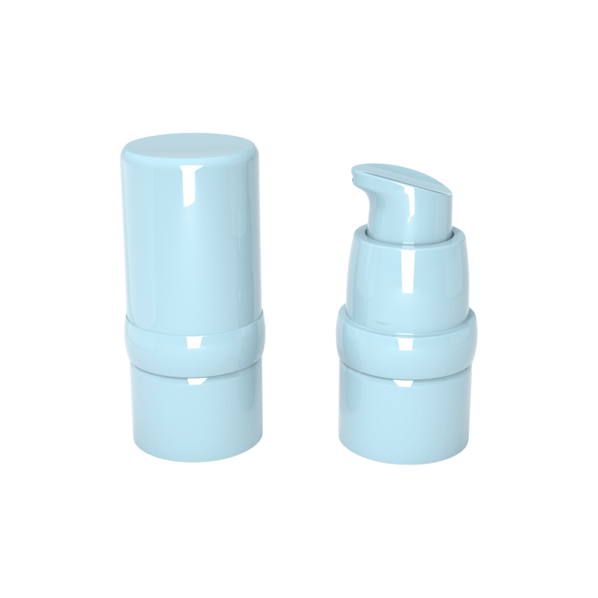 25mm 0.5-1.7oz PE Airless Pump Tube