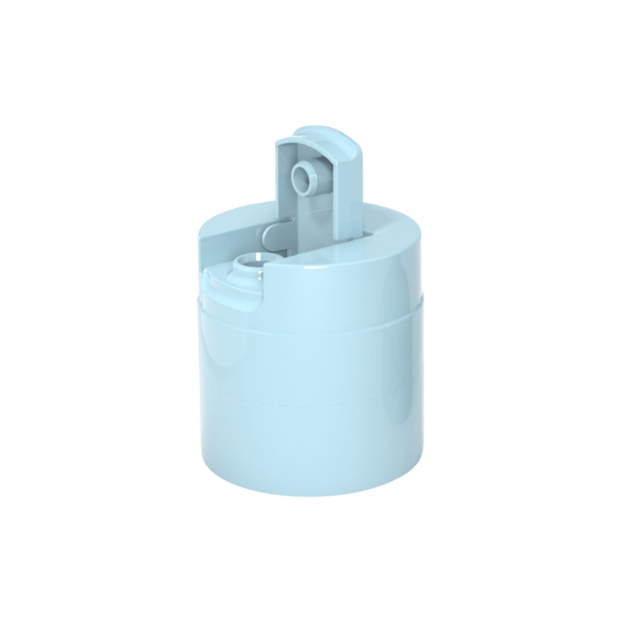 40mm 2.4-6.1oz PE Tube with Flip Top Cap