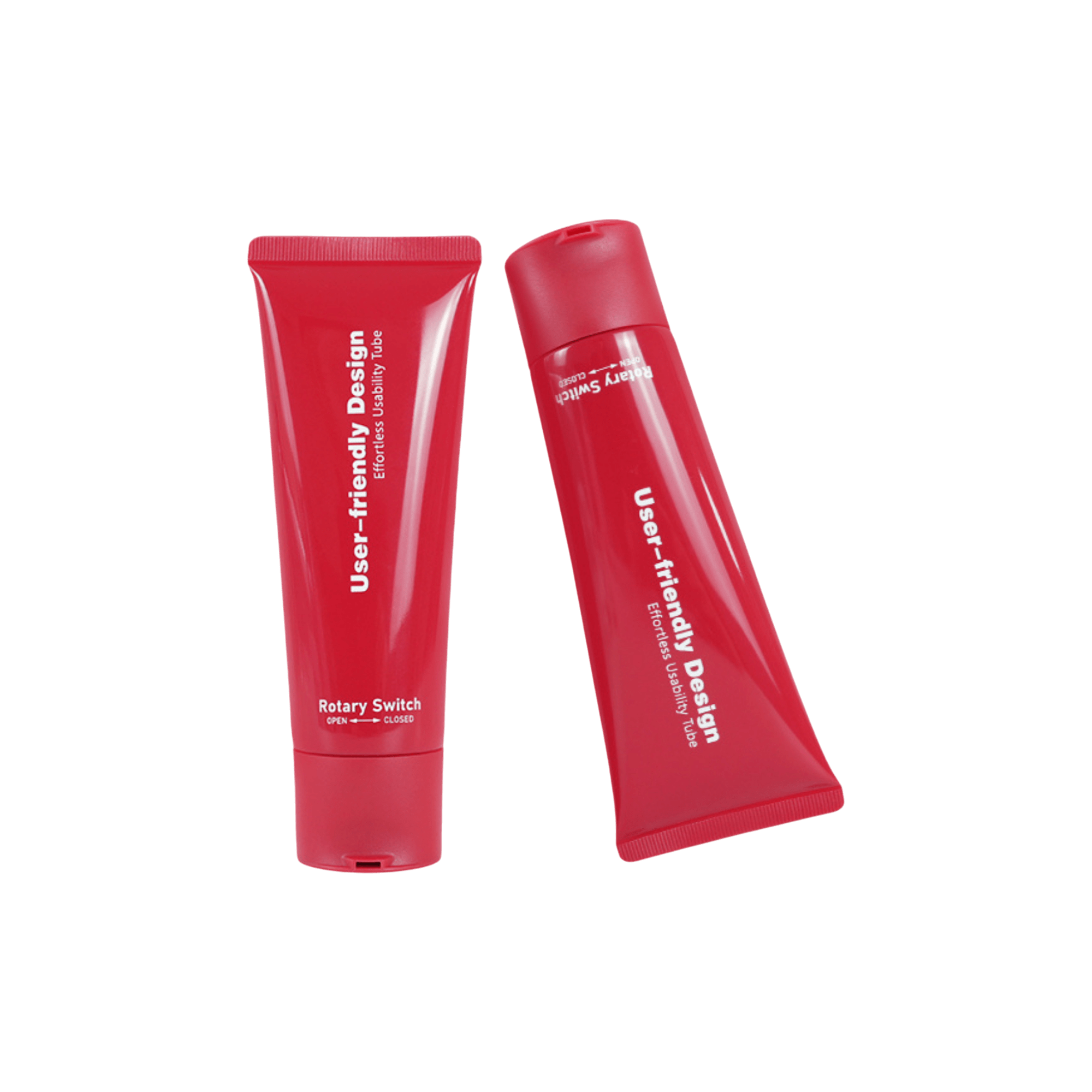 40mm 2-6.1oz PE Tube with Rotary Switch Cap