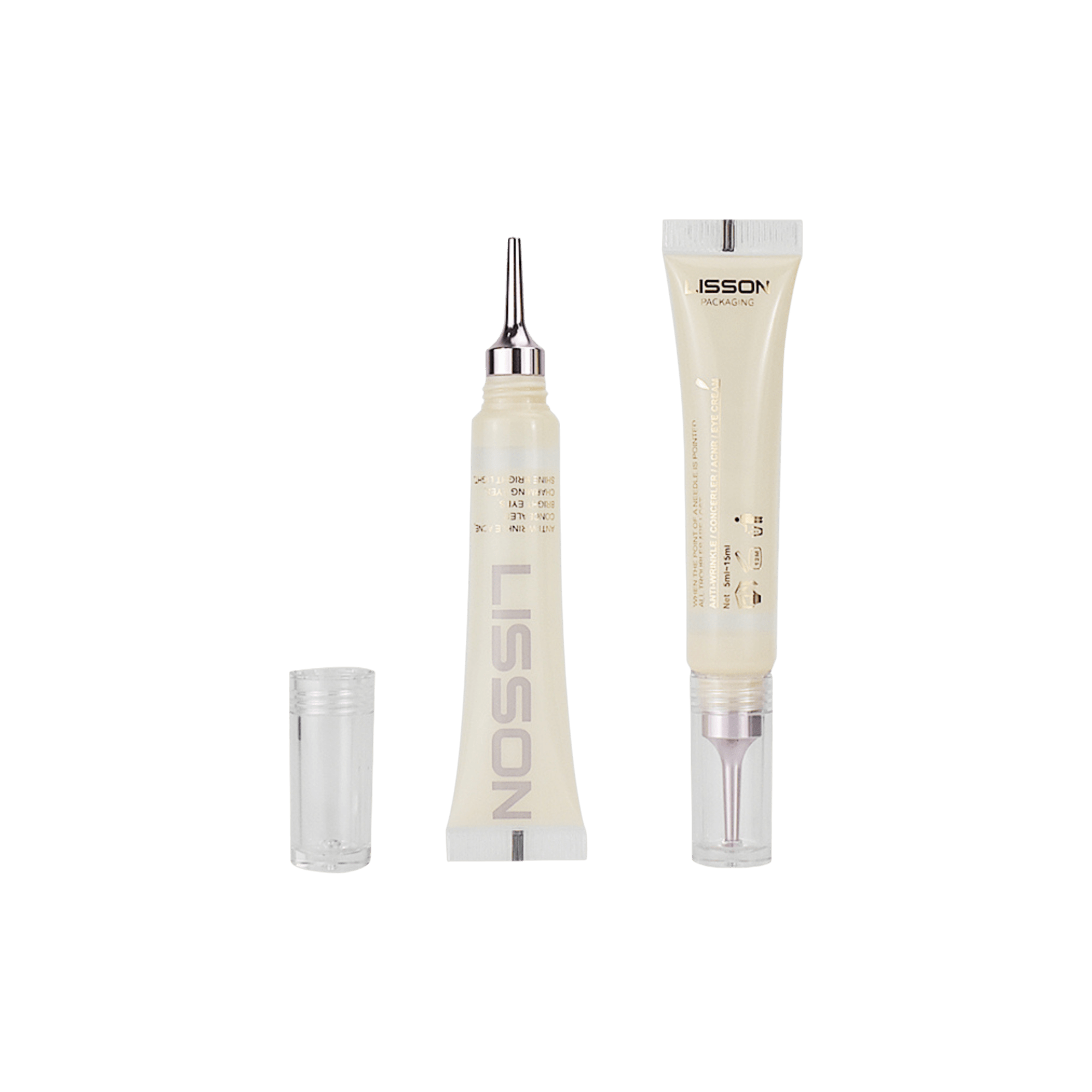 16mm 0.2-0.5oz PE Tube with Aluminum Needle Nose Tip