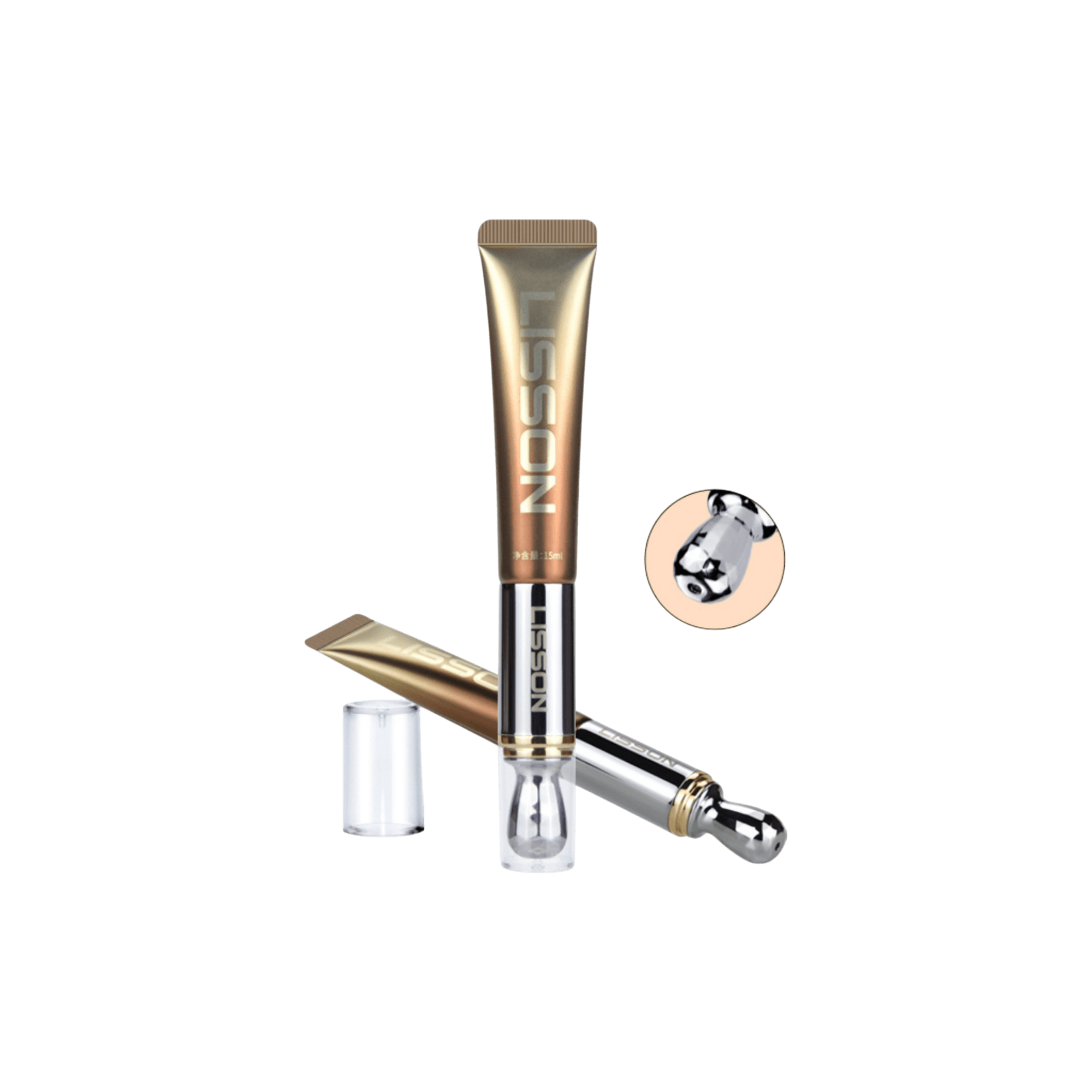 19mm 0.2-1oz PE Tube with Diamond-Shaped Zamac Applicator