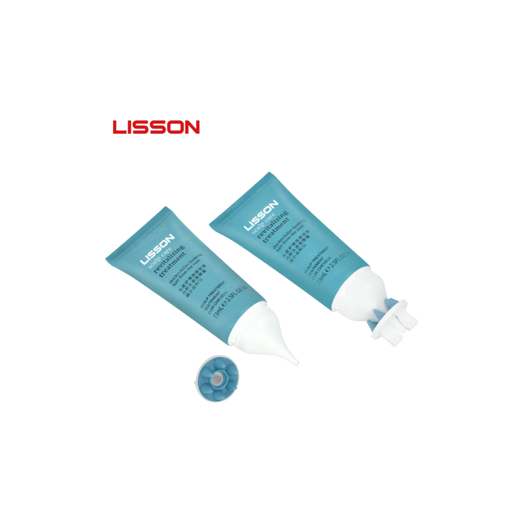 40mm 2-6.1oz Scalp Massager PE Tube