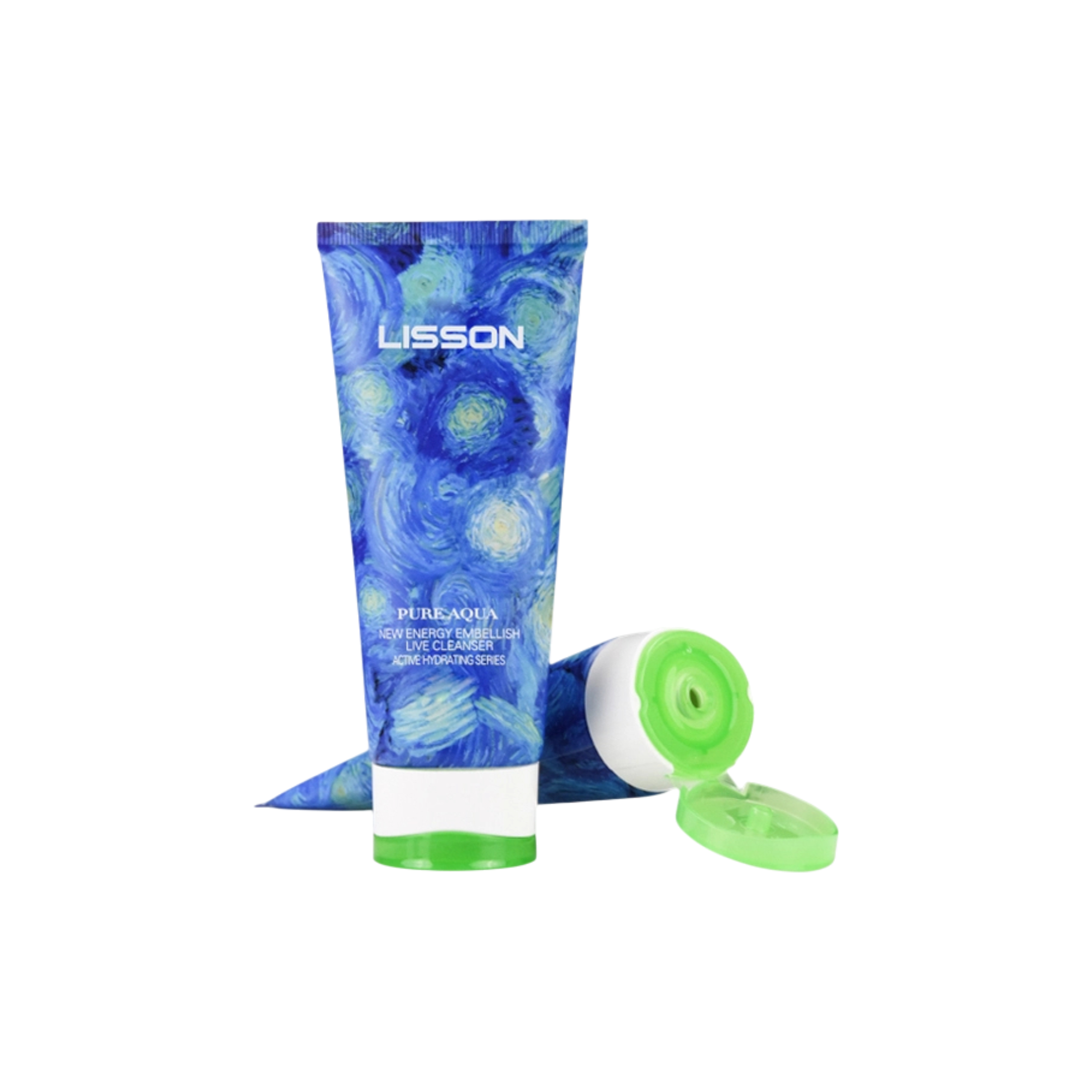 40mm 4.2-4.9oz PE Tube with Flip Top Cap