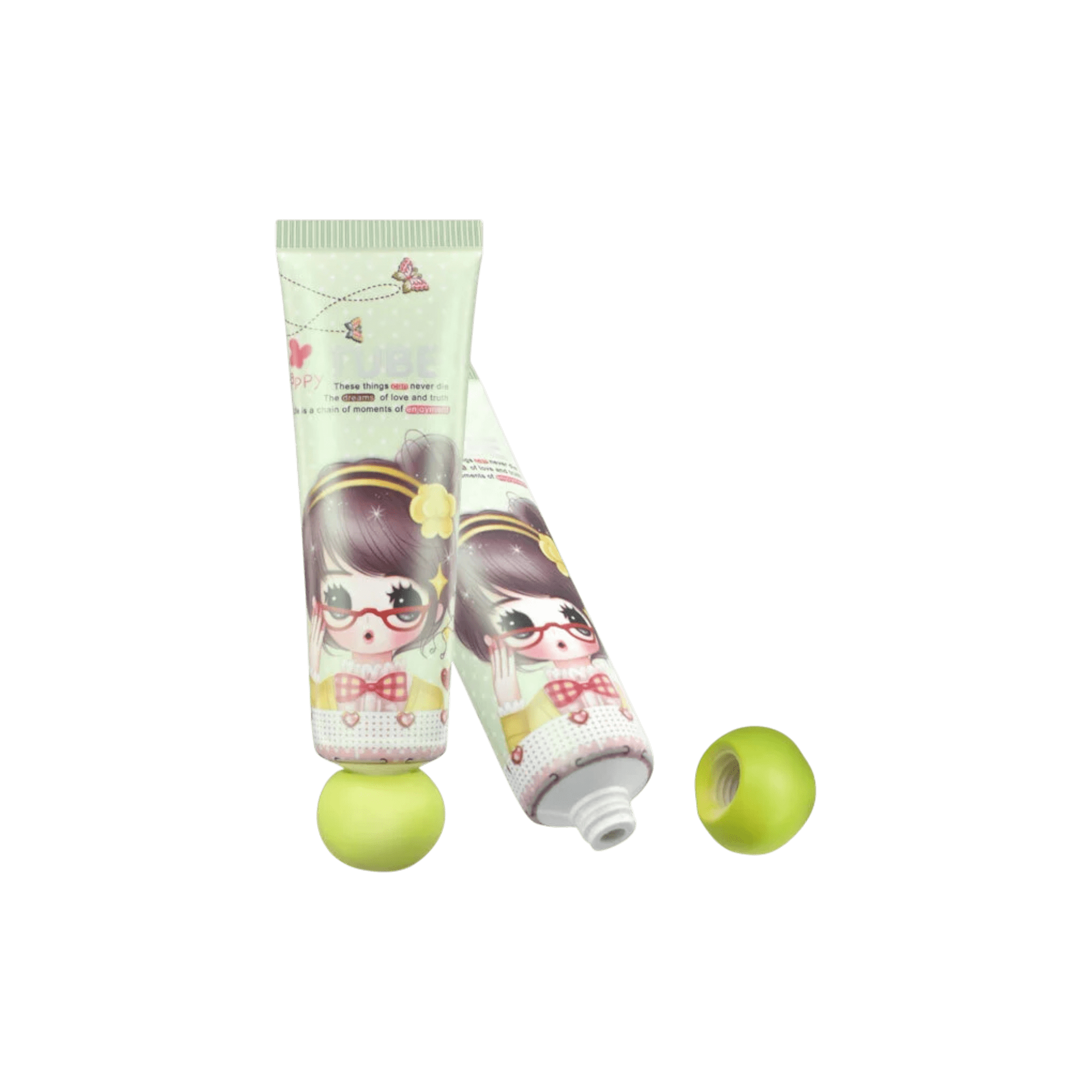 25mm 0.5-2oz PE Tube with Spherical Screw On Cap