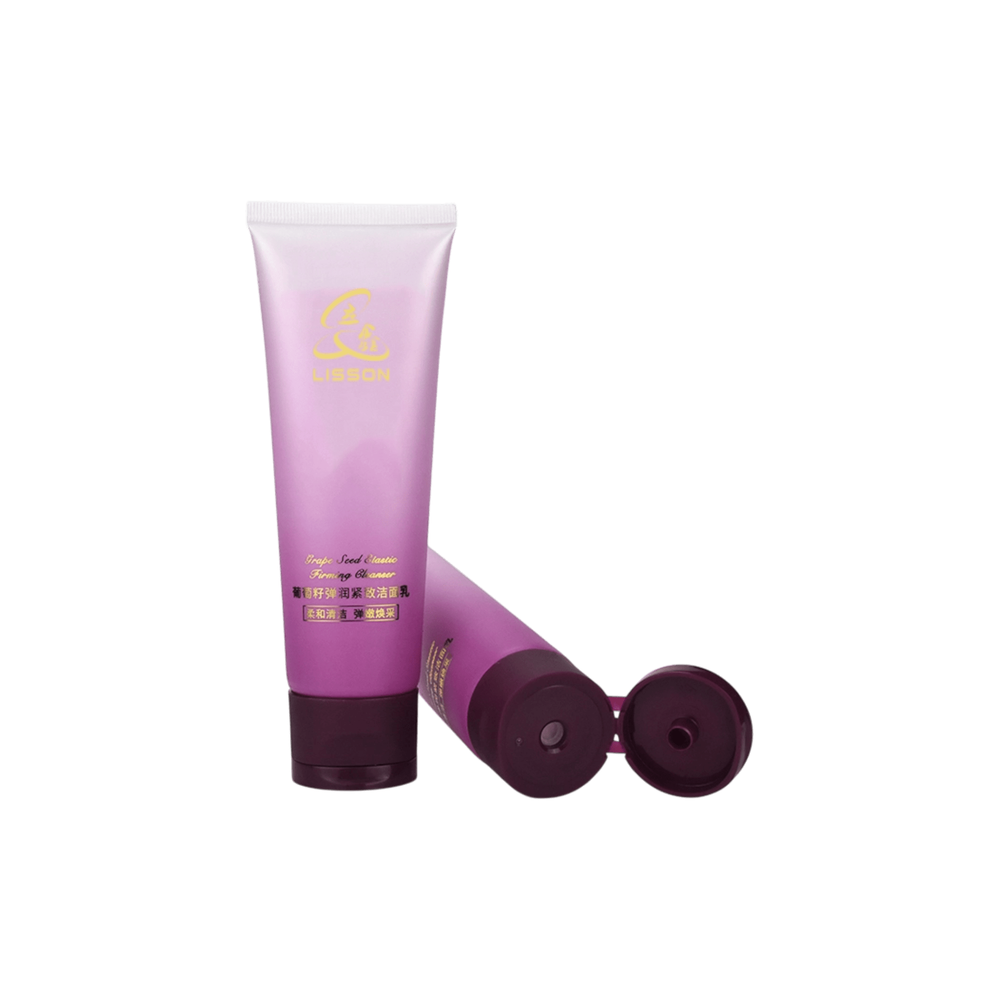 40mm 2.4-6.1oz PE Tube with Flip Top Cap