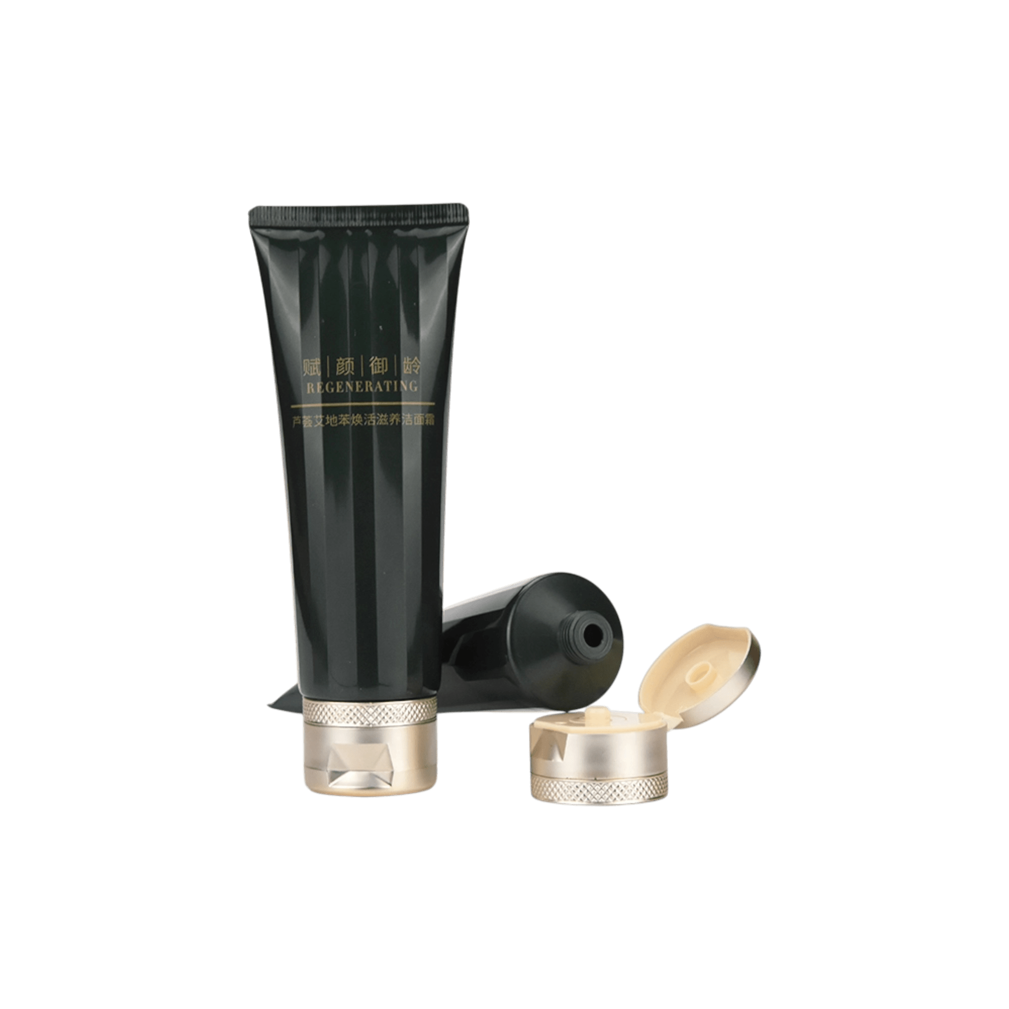 40mm 4.1-10.1oz PE Tube with Flip Top Cap