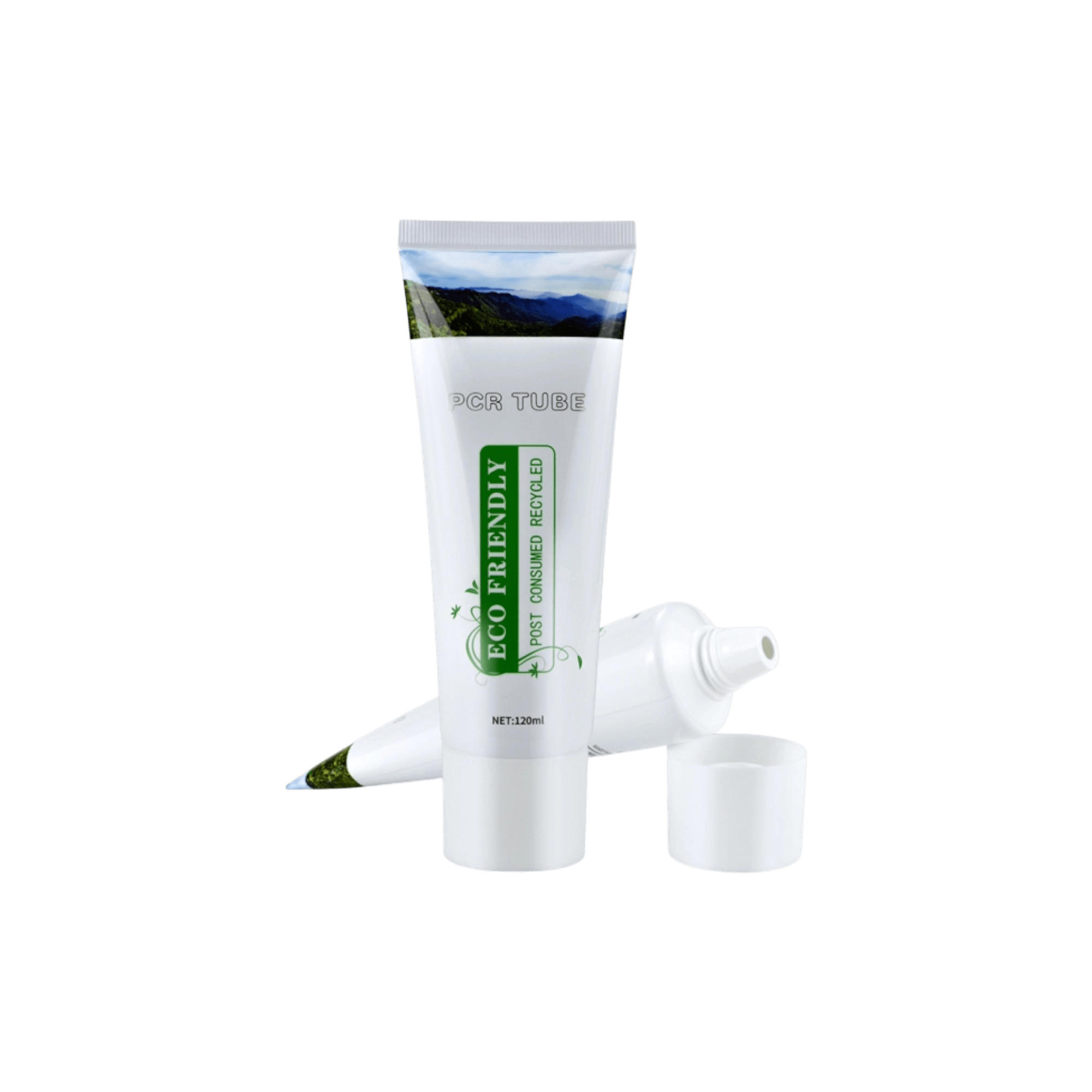 40mm 2.4-6.1oz PE Tube with Screw On Cap