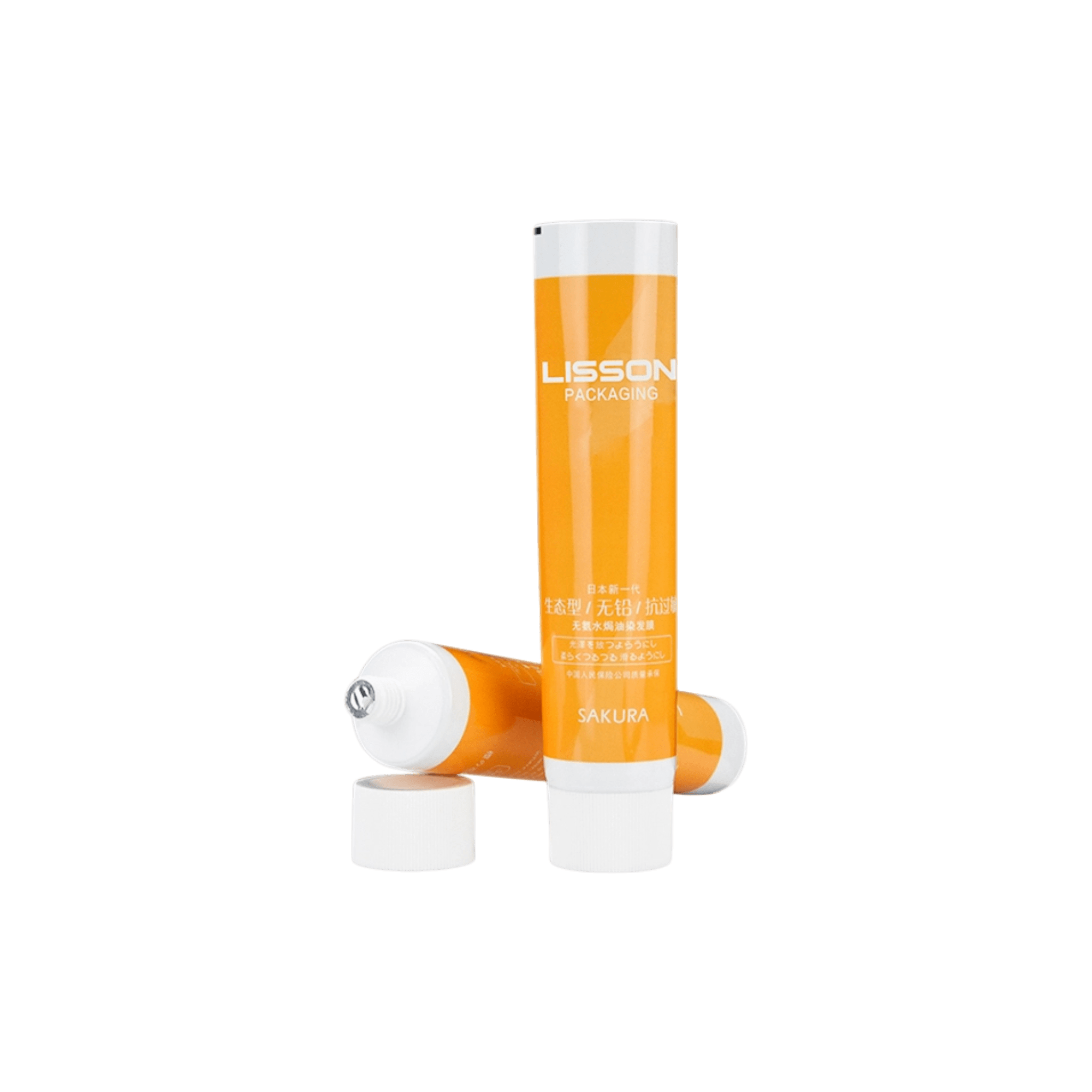38mm 5.4oz PE Tube with Screw On Cap