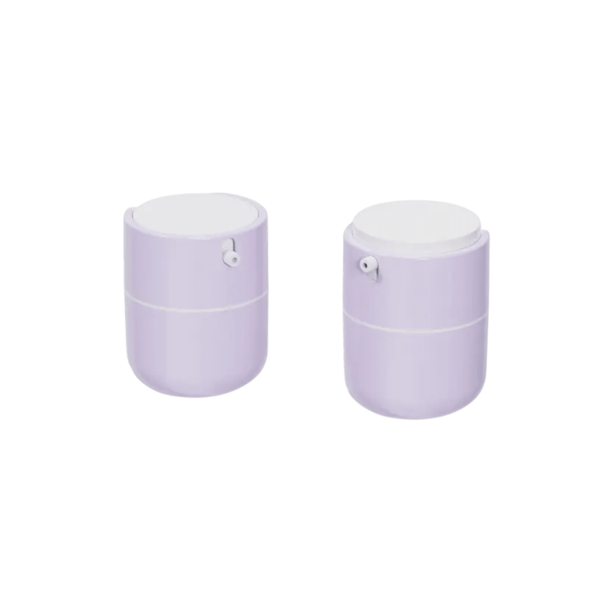 1.7oz/50ml ABS Round Bottom Airless Bottle