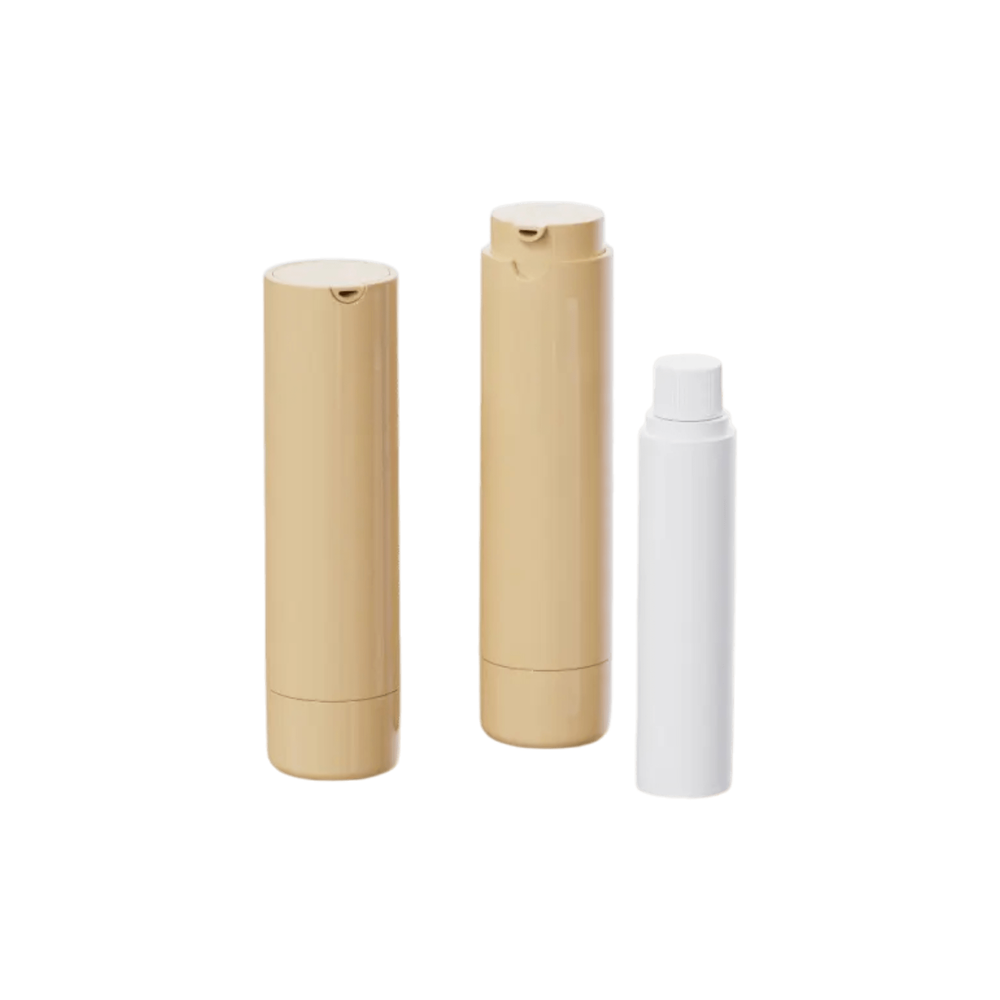 1.5oz/45ml Refillable ABS Cylinder Airless Bottle