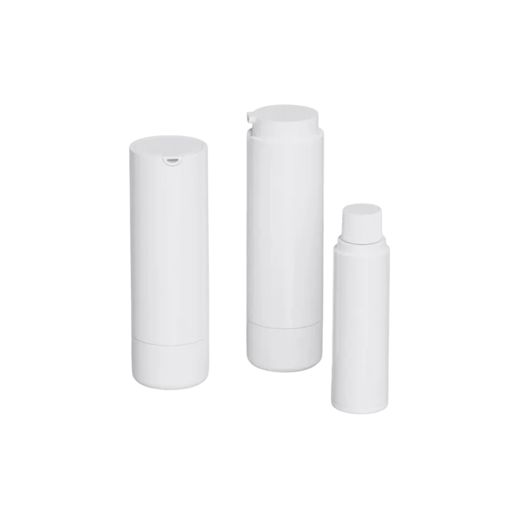 1oz/30ml Refillable ABS Cylinder Airless Bottle