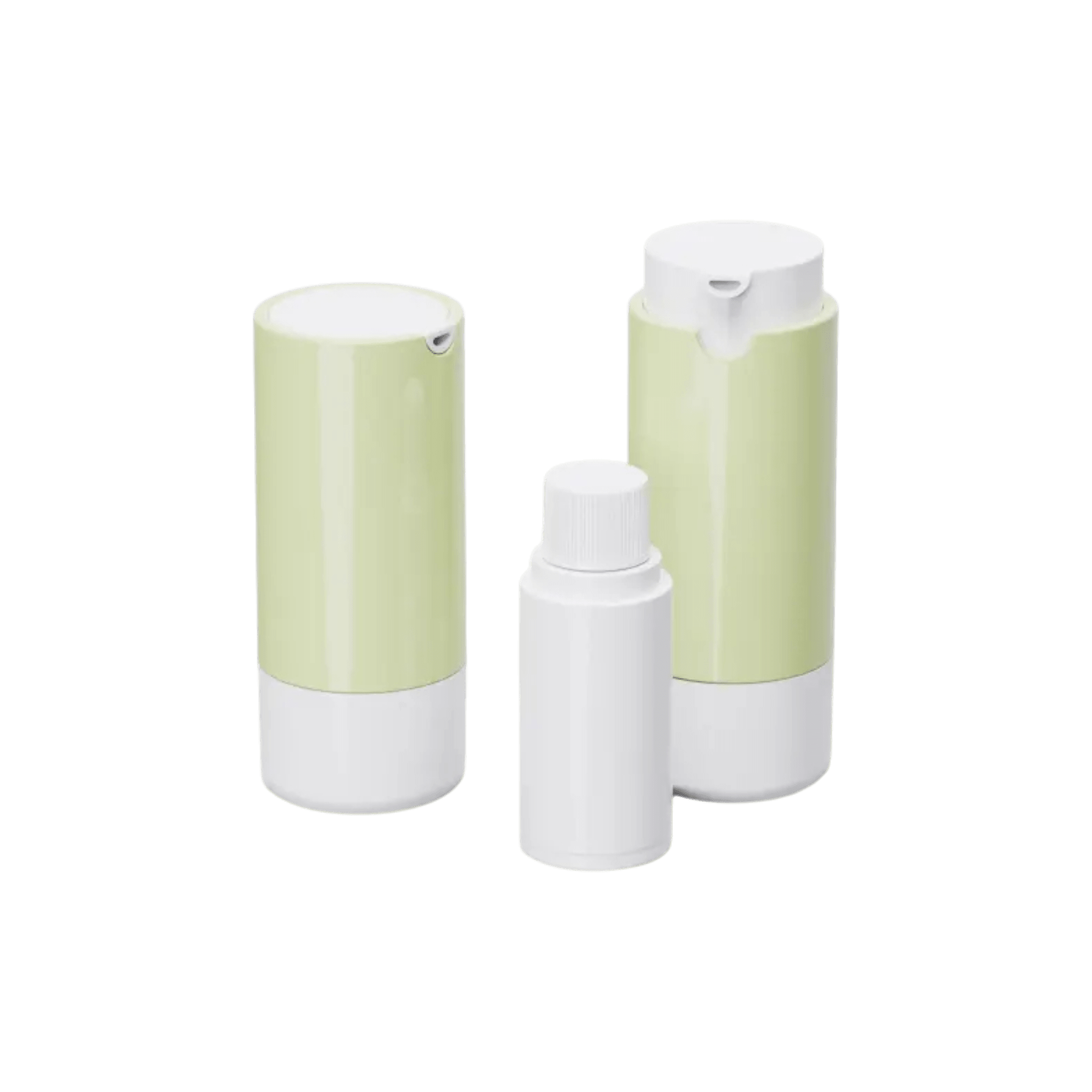 0.5oz/15ml Refillable ABS Cylinder Airless Bottle