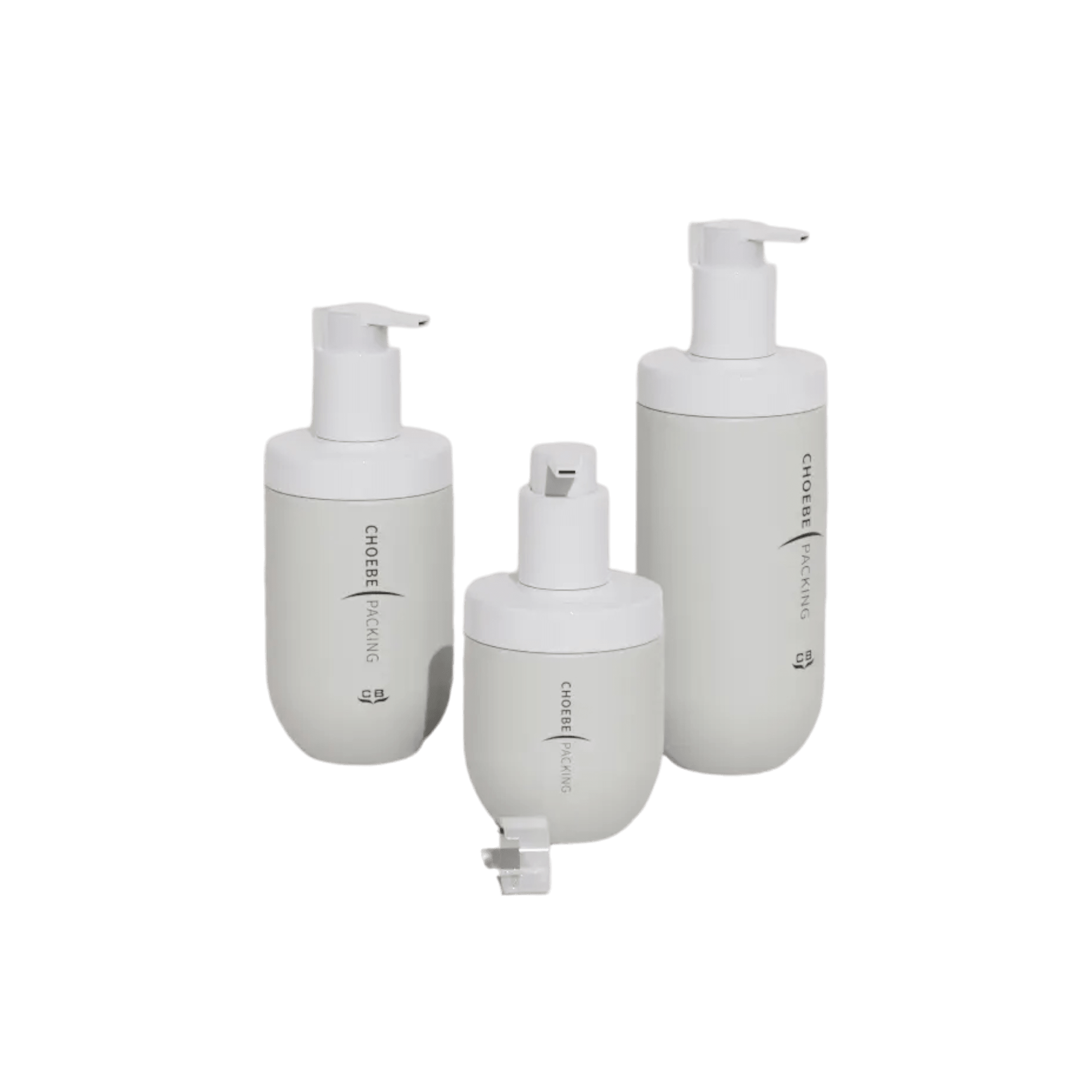 10.1oz/300ml Refillable PP Round Bottle with Pump