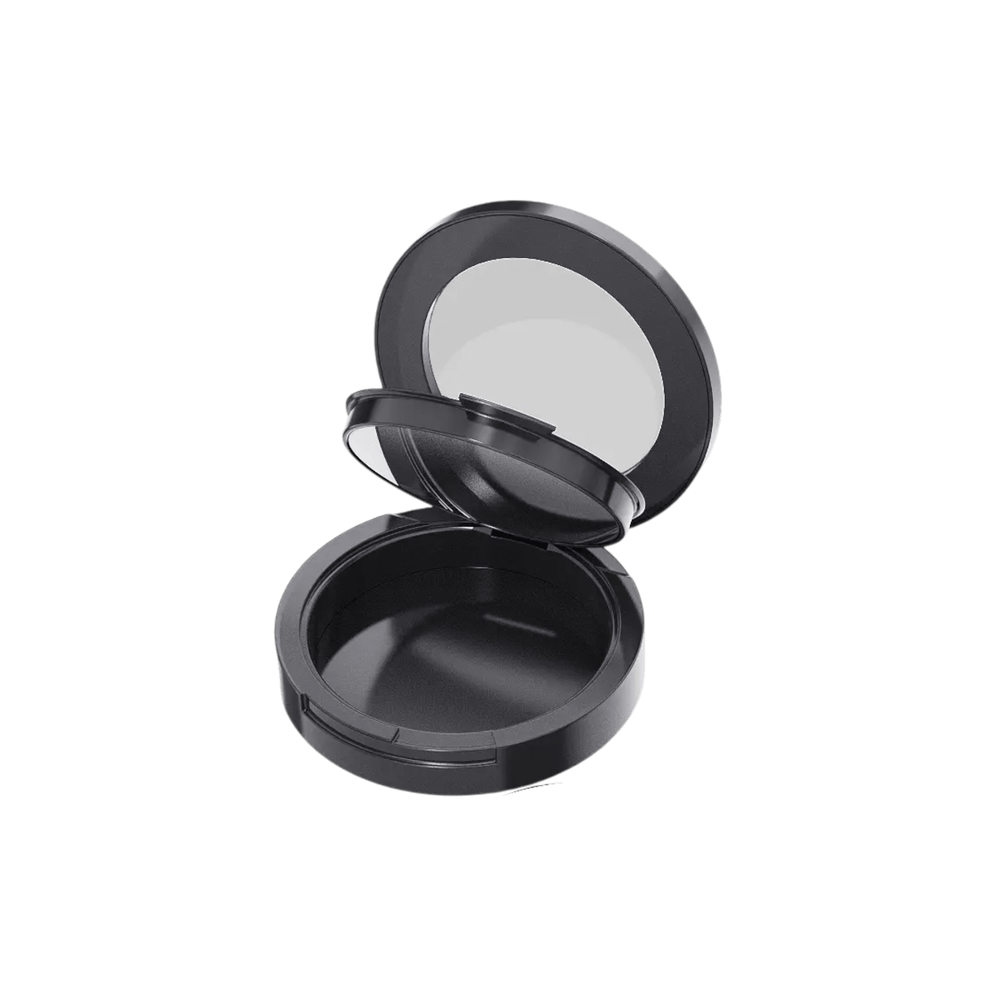Single Pan Round PET Compact with Magnetic Snap
