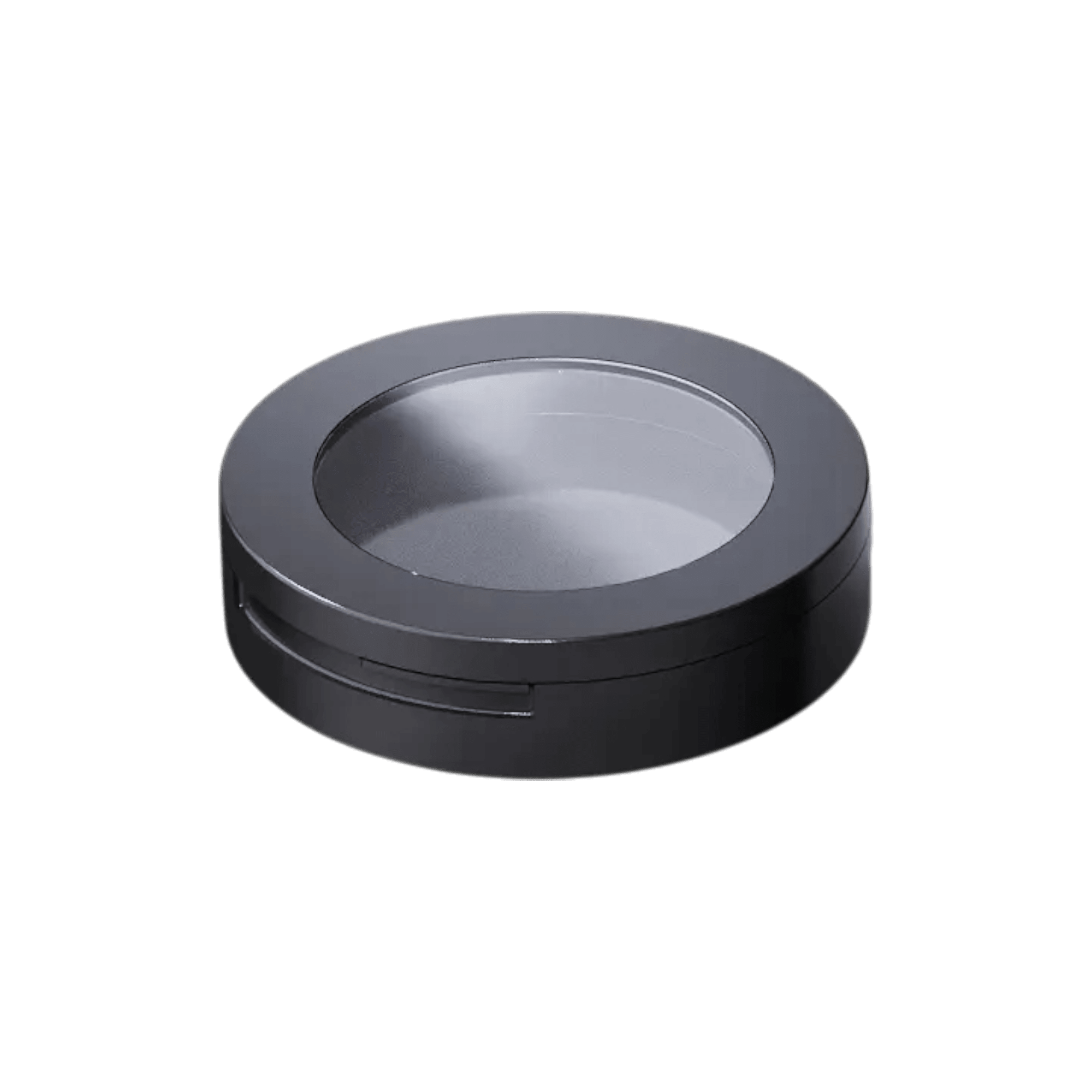 Single Pan Round PET Compact with Magnetic Snap