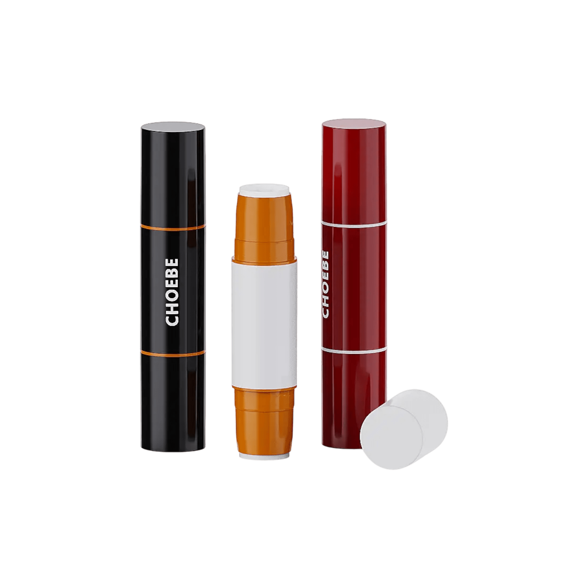 0.2oz/5.6ml ABS Cylinder Dual Ended Stick with 5.6ml Cups