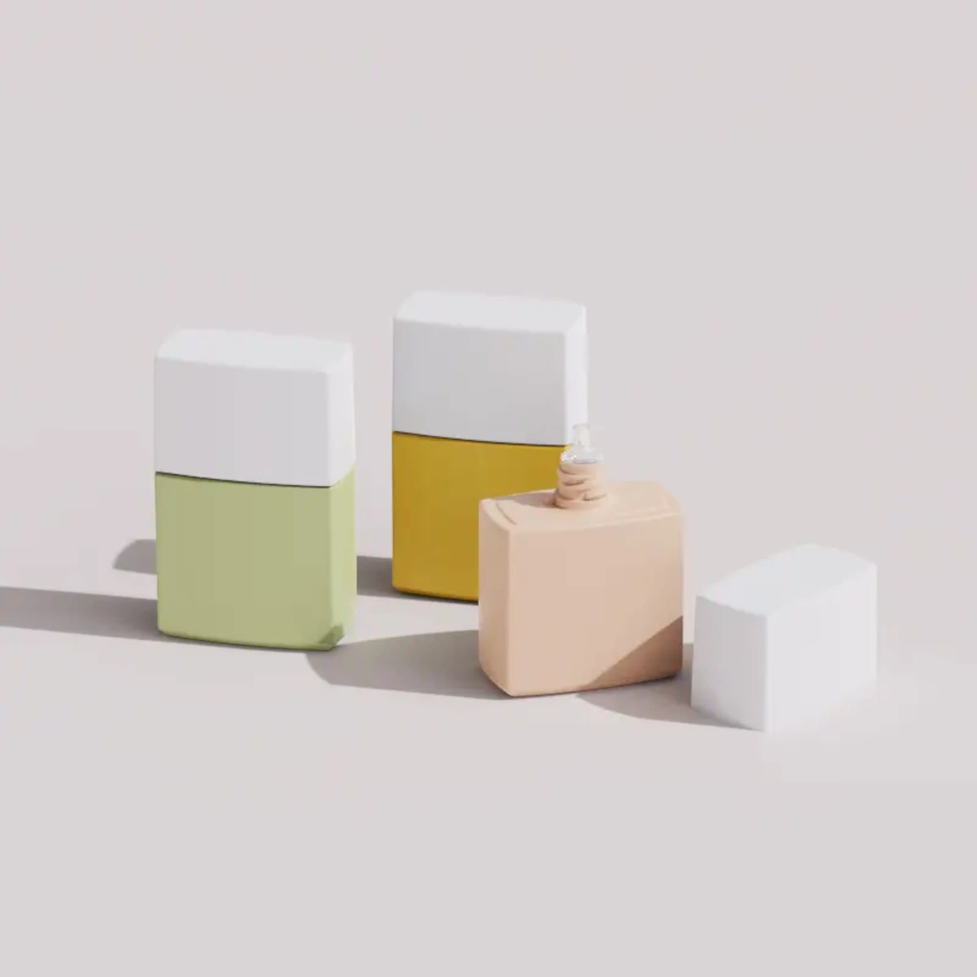 1.0oz/30ml Square PE Tottle 4