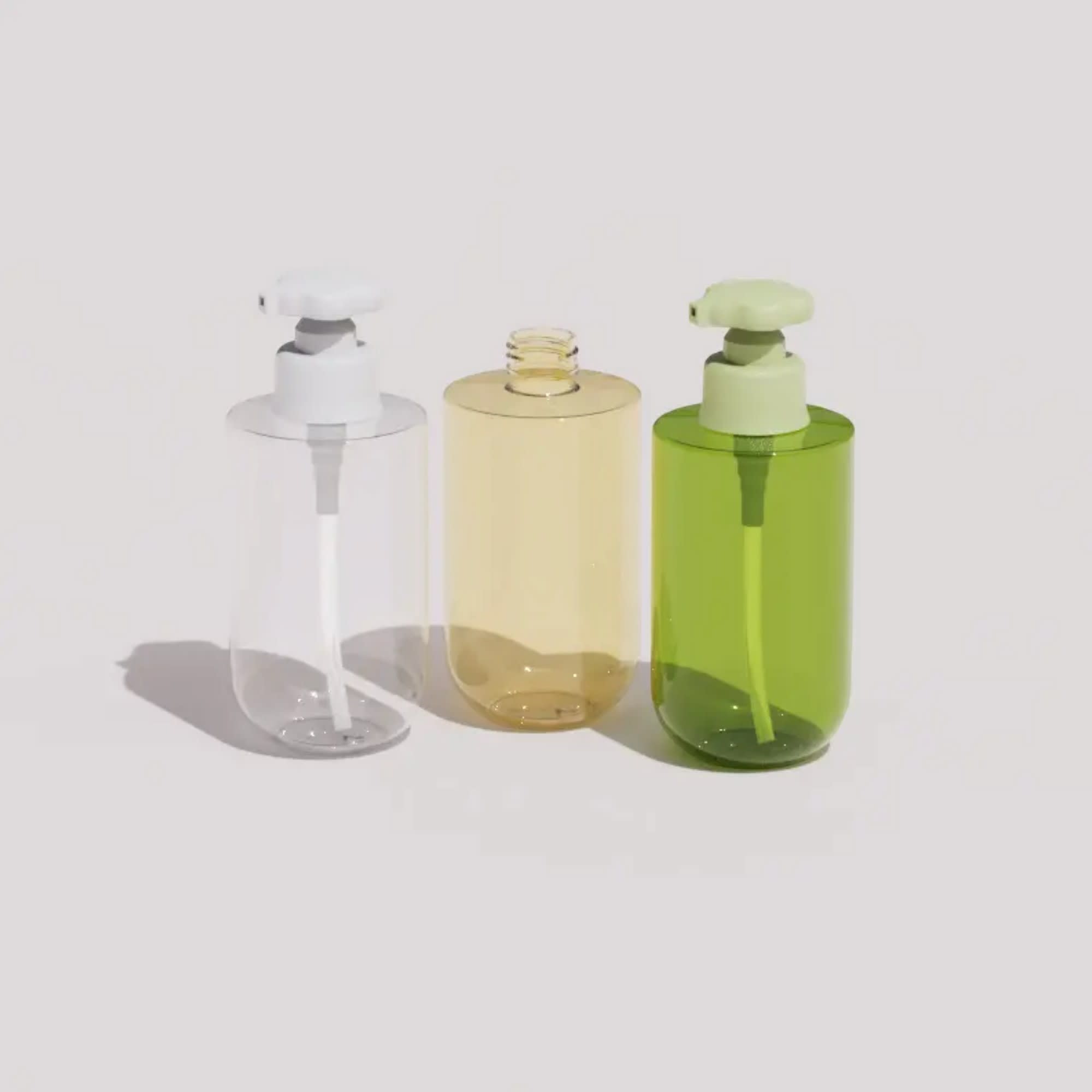 16.9oz/500ml 28-410 PET Round Bottle with Lotion Pump 5