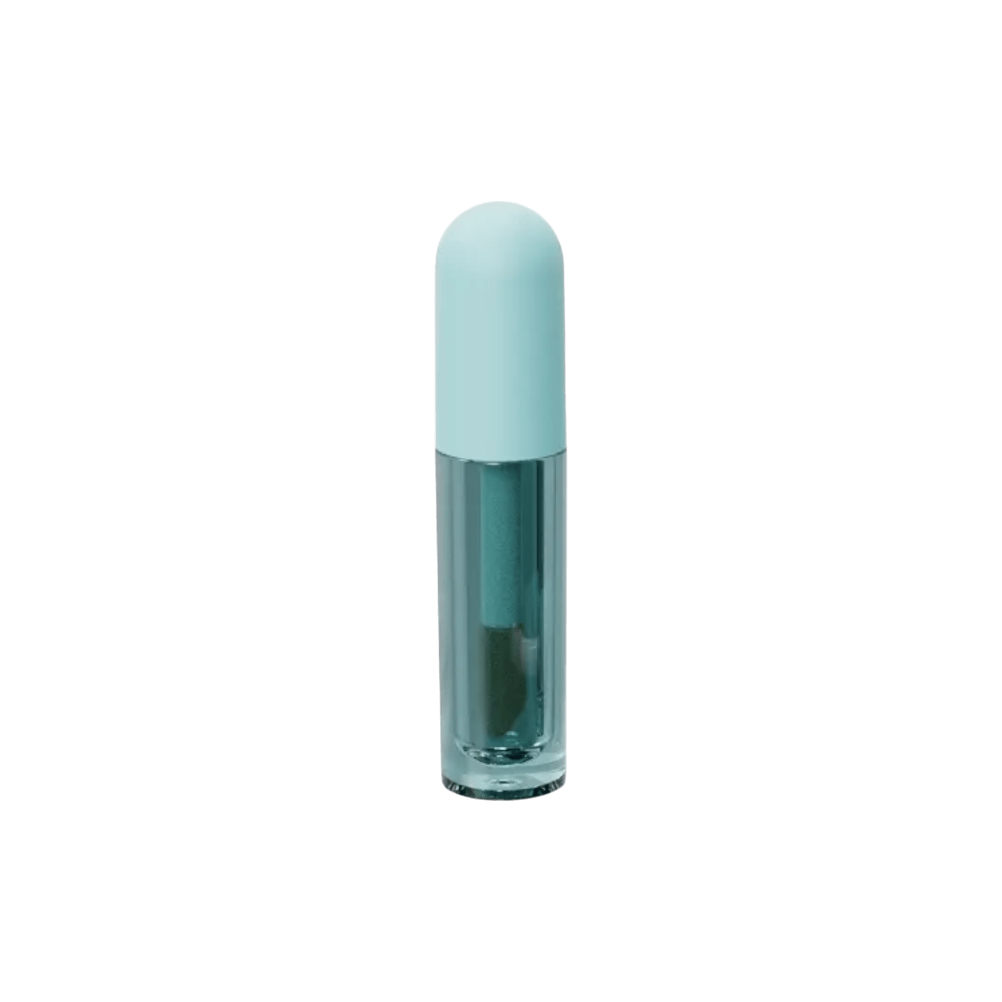 Clear Cosmetic Tube with Dome Cap | 7.3ml AS Bottle & Flocked Wand