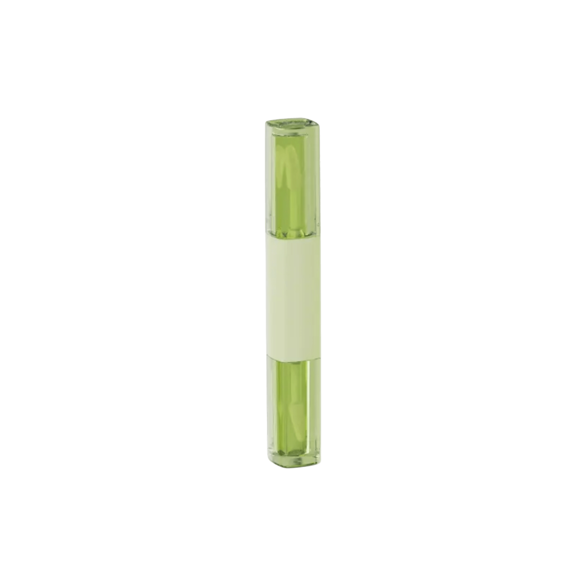 Dual-Chamber Applicator Tube | PETG Double-Ended Wand Container