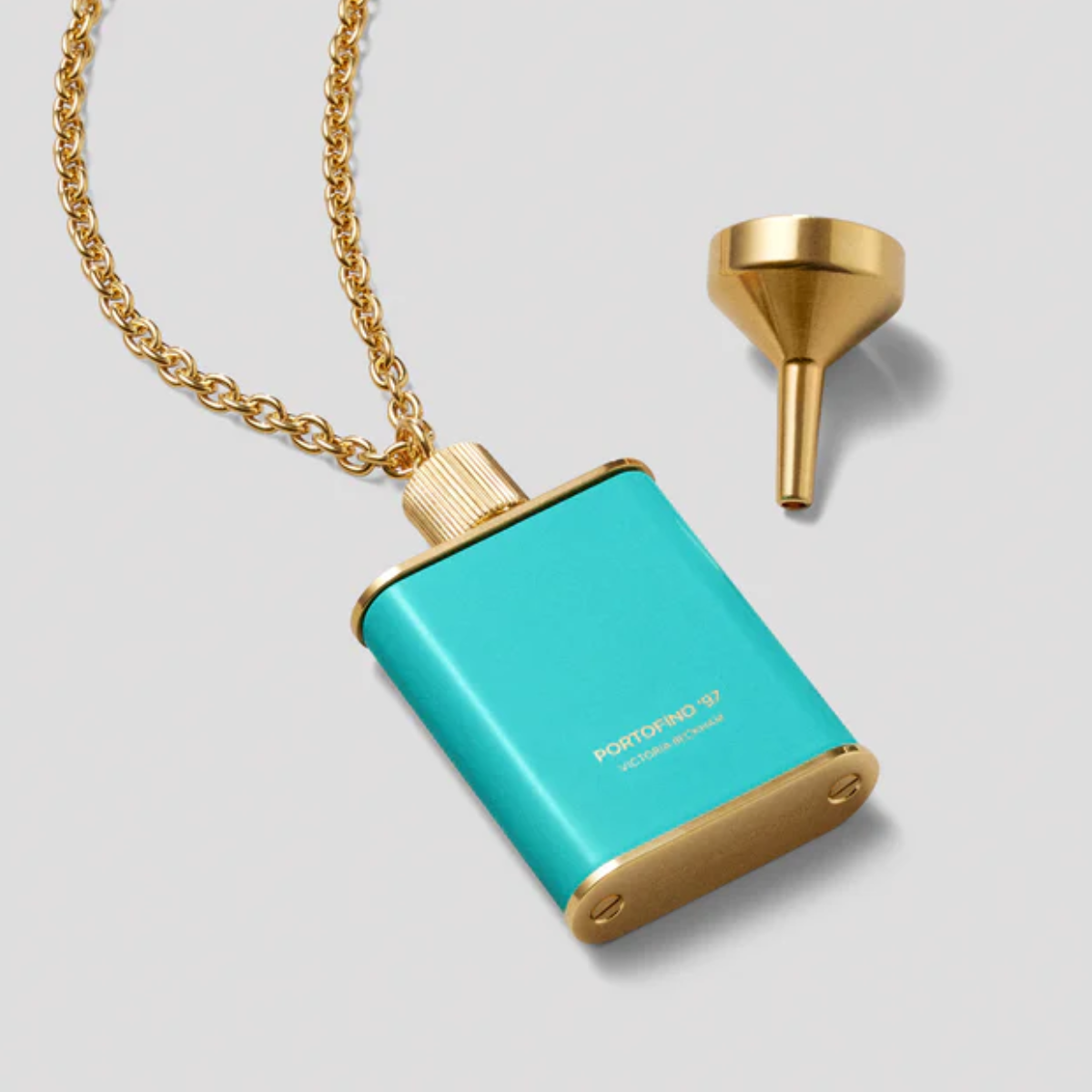 Victoria Beckham Portofino 97 fillable fragrance pendant necklace