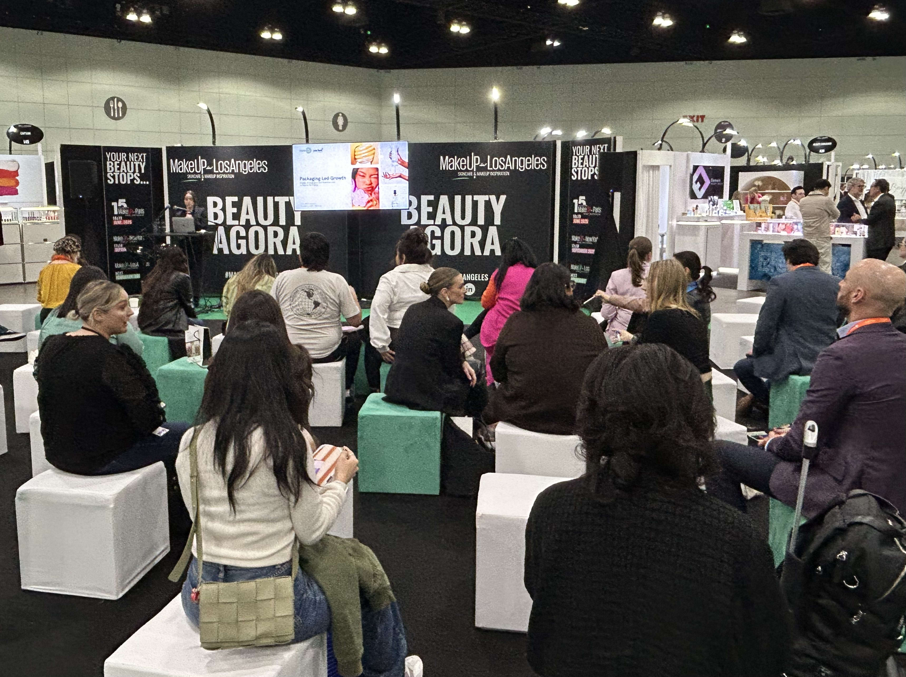 Luxe Pack LA and Makeup in LA tradeshow floor