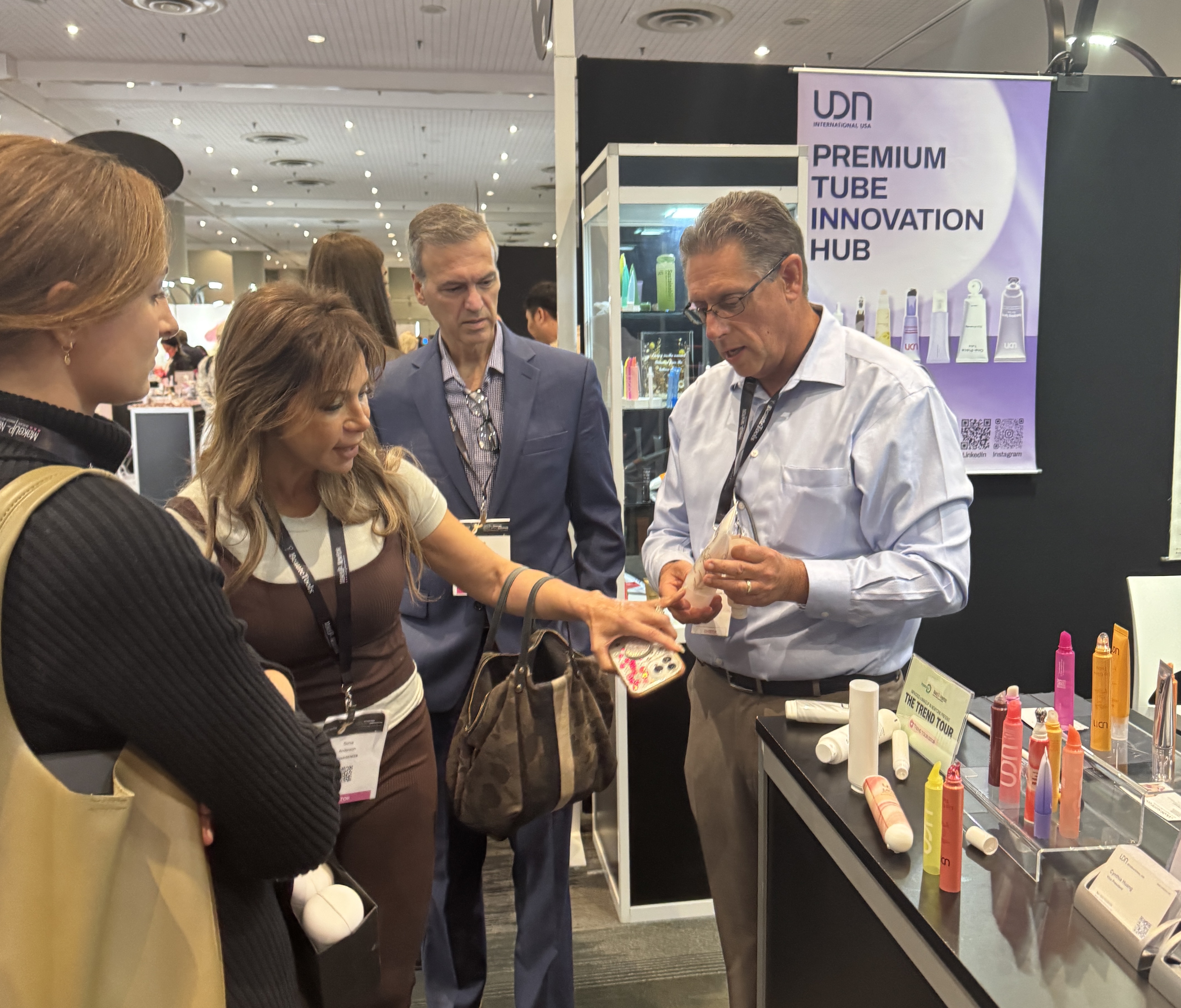 Makeup in New York tradeshow