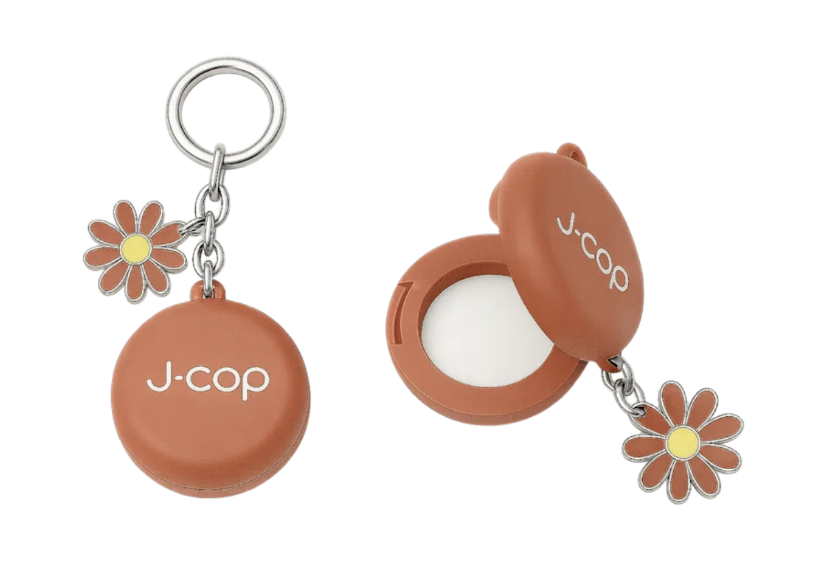 JCOP keychain compact with custom charm