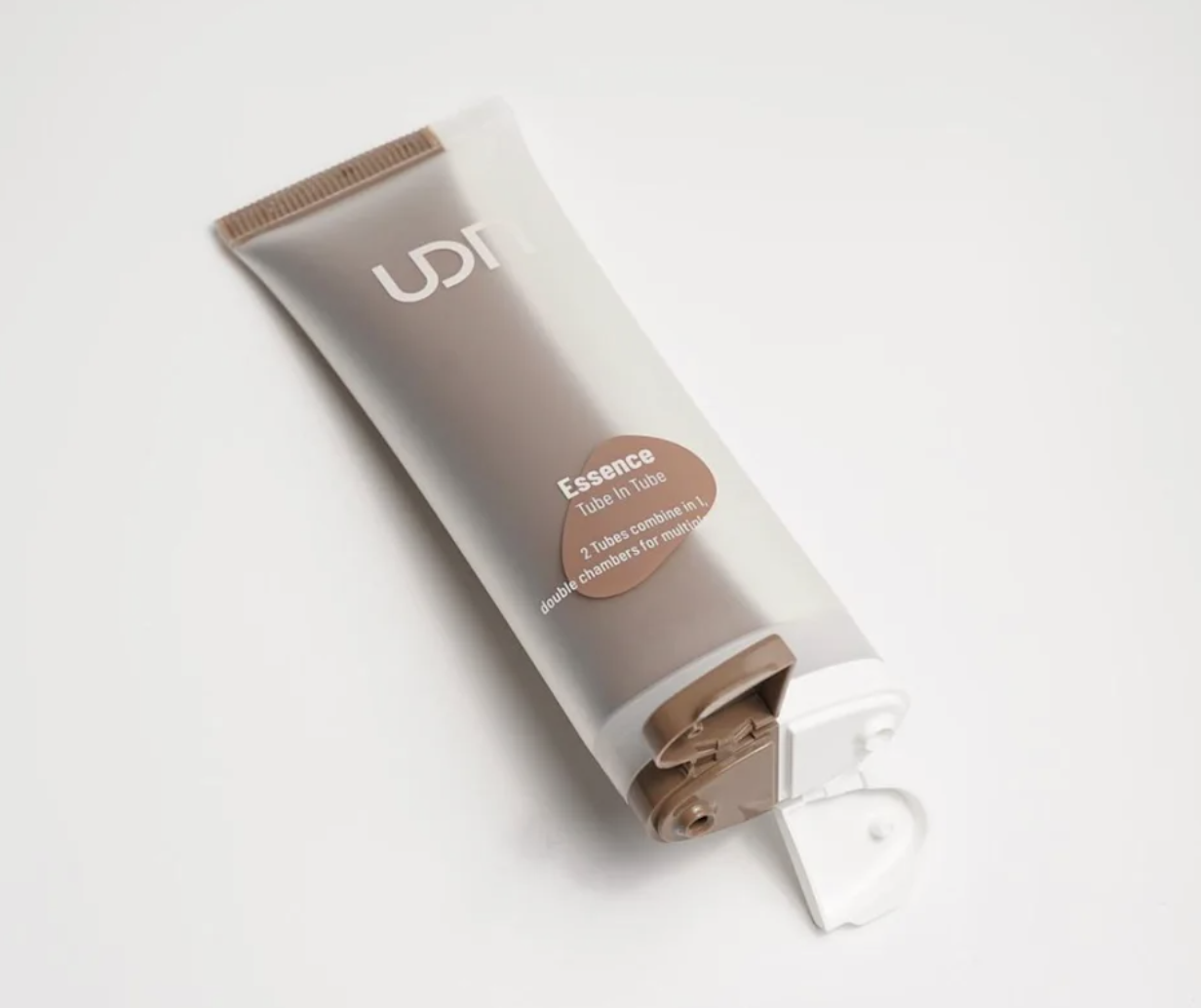 UDN Packaging dual chamber tube with dual dispensing
