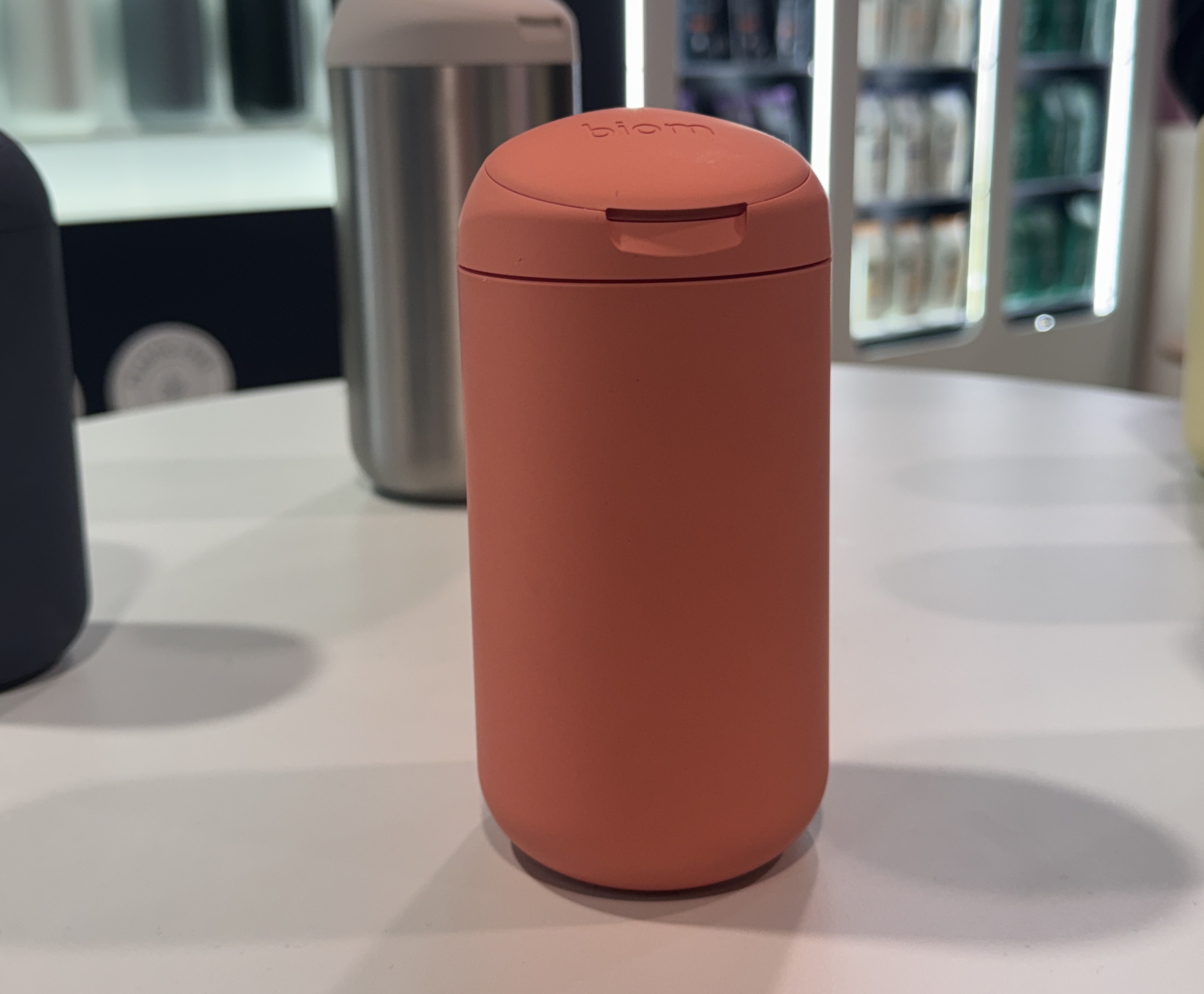 Biom refillable dispenser