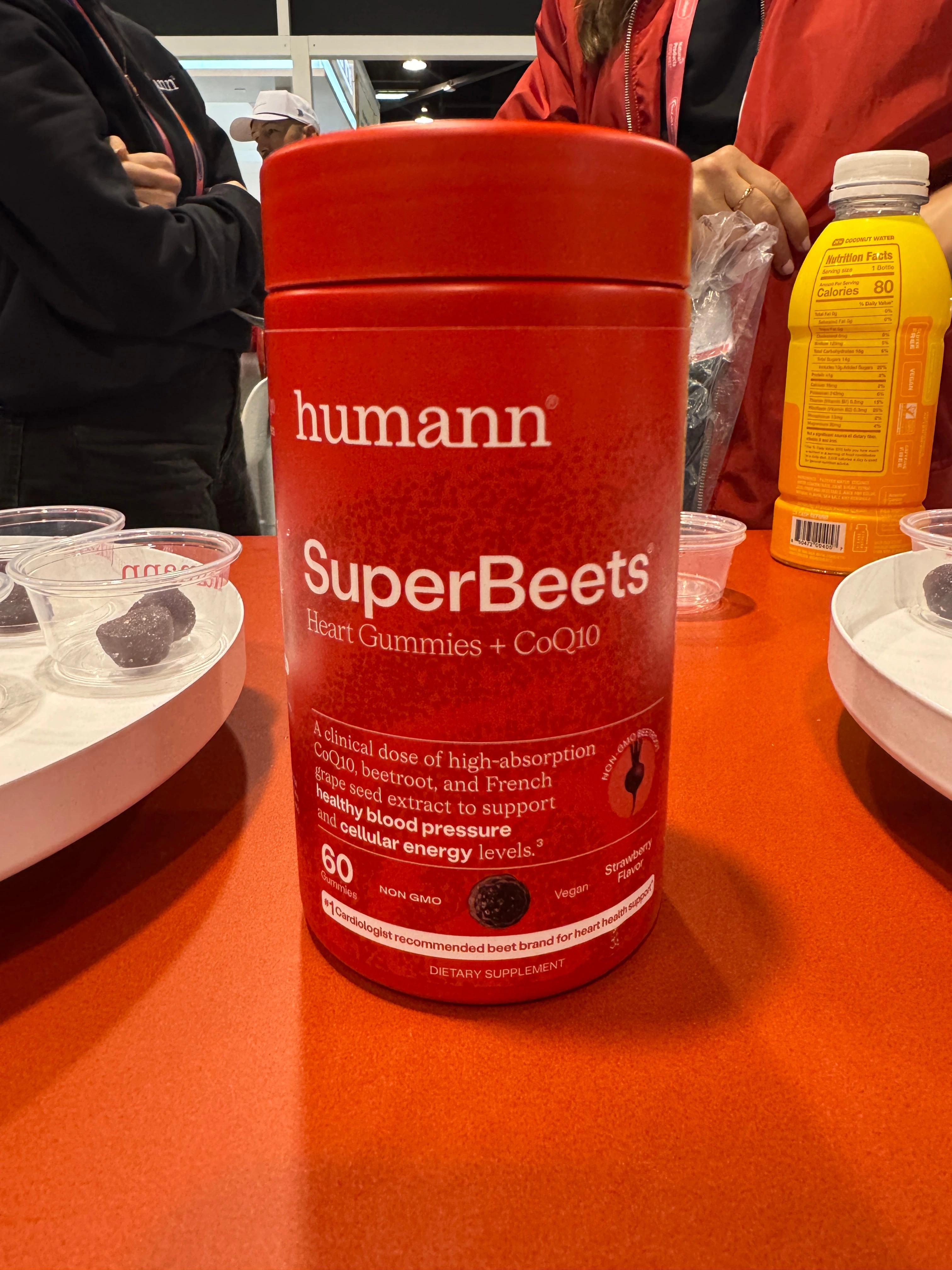 Humann packaging rebrand showcasing red as the dominant color
