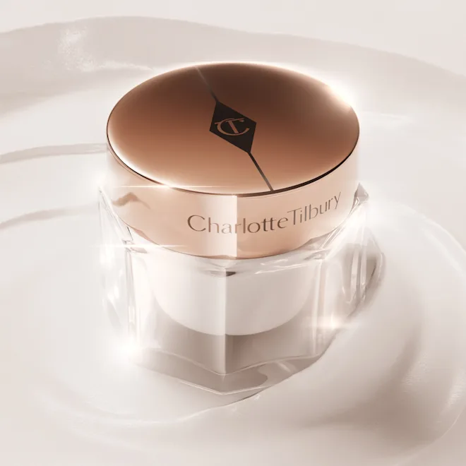 Charlotte Tilbury Magic Cream glass jar