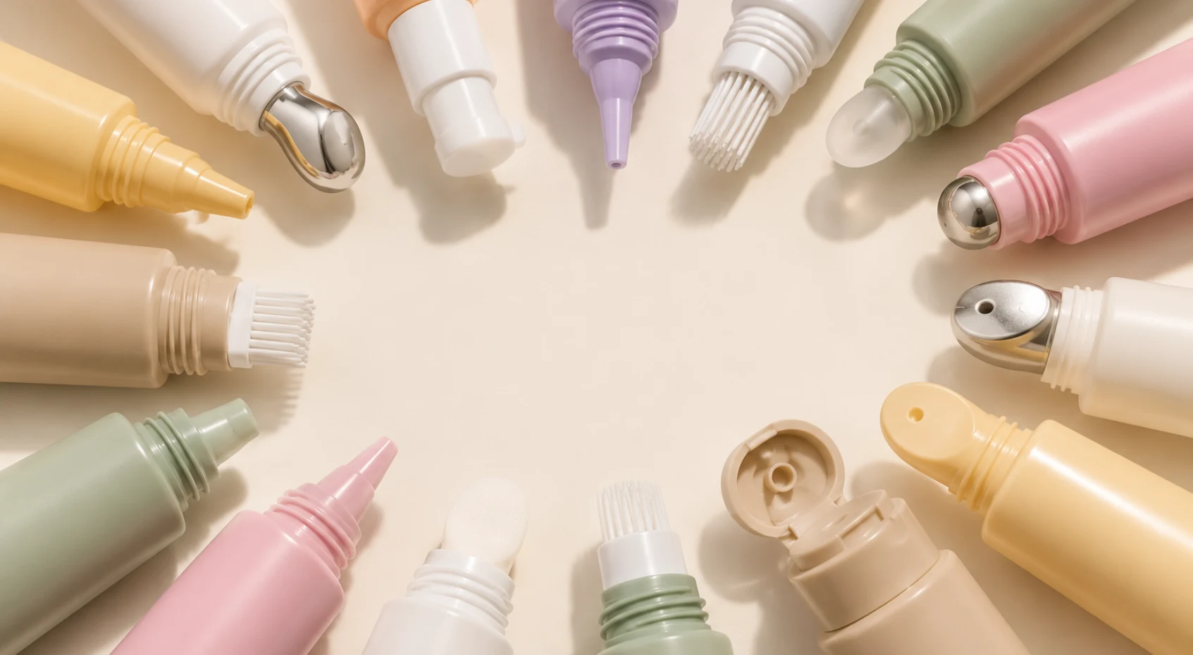 Complete Guide to Cosmetic Tube Applicators & Head Styles