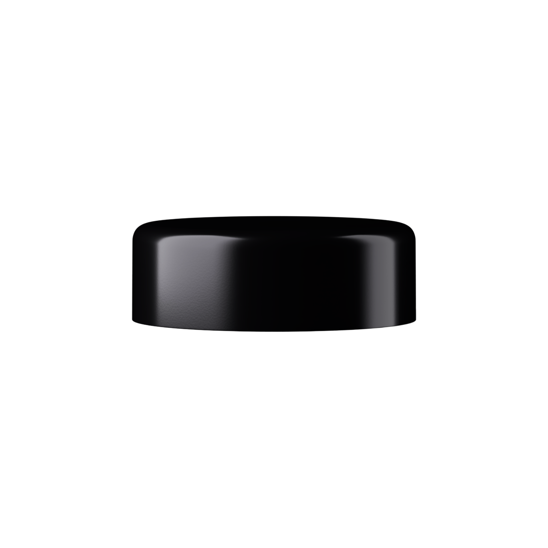 37mm Black UREA Lid with Non-Glued Violet Inlay