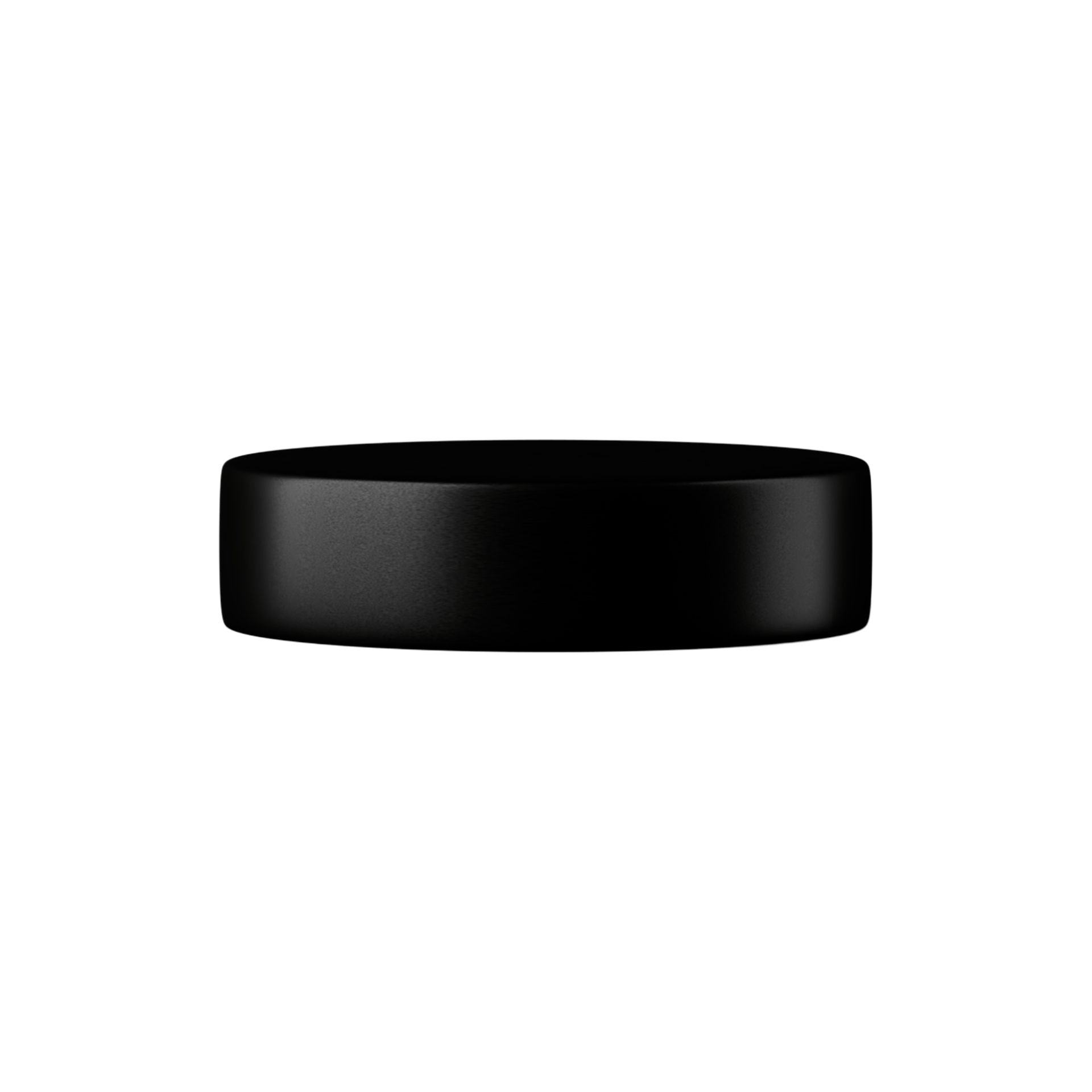 38-400 Black Tinplate Lid with Violet Inlay