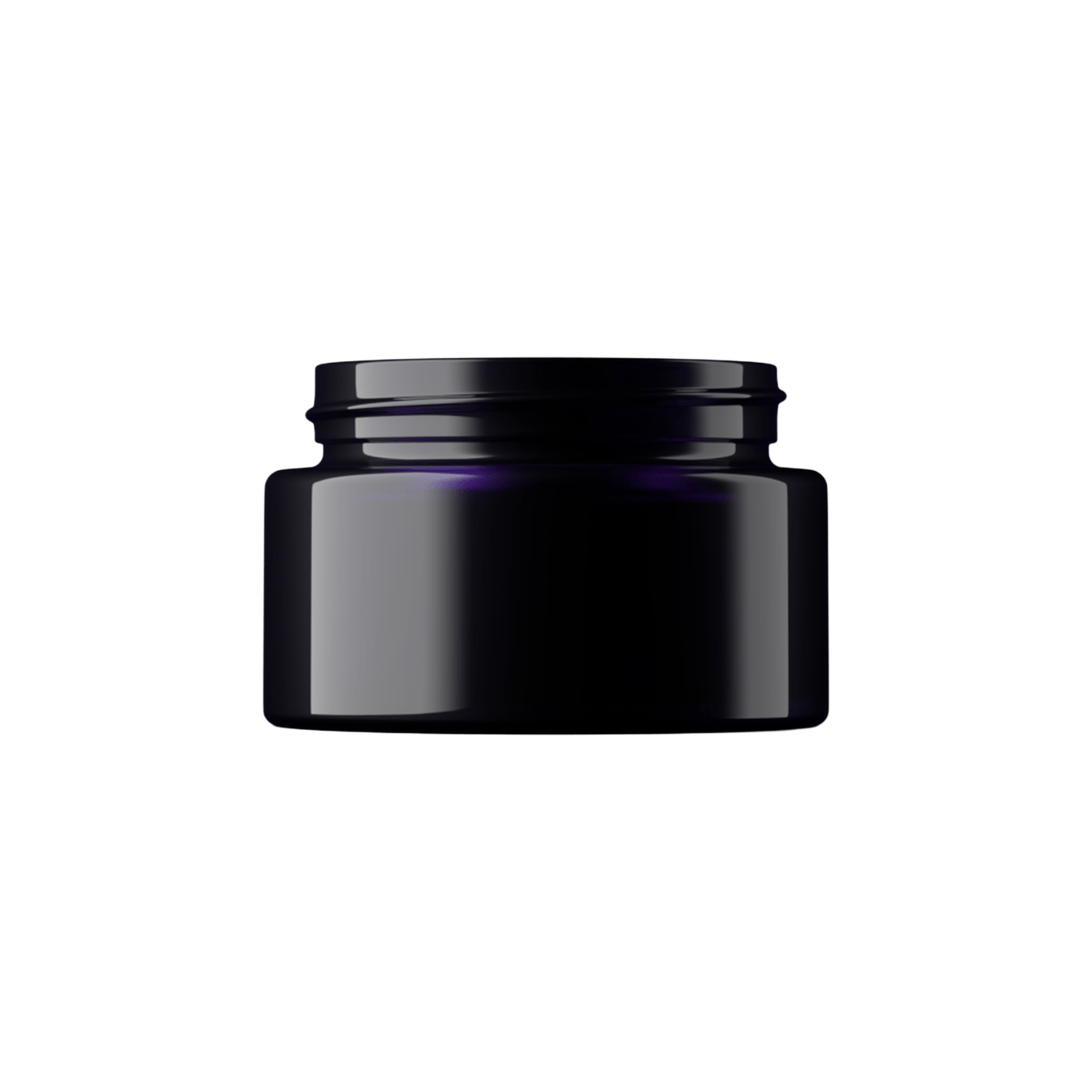 2oz / 60ml 54-400 Miron Glass Straight Sided Cosmetic Jar