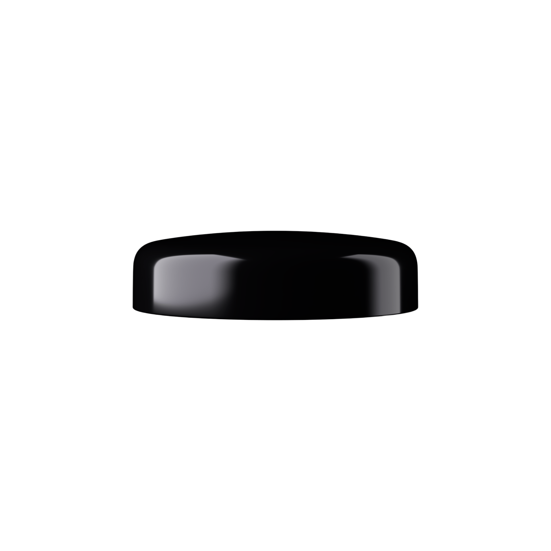 89-400 Black SAN Lid with Violet Inlay