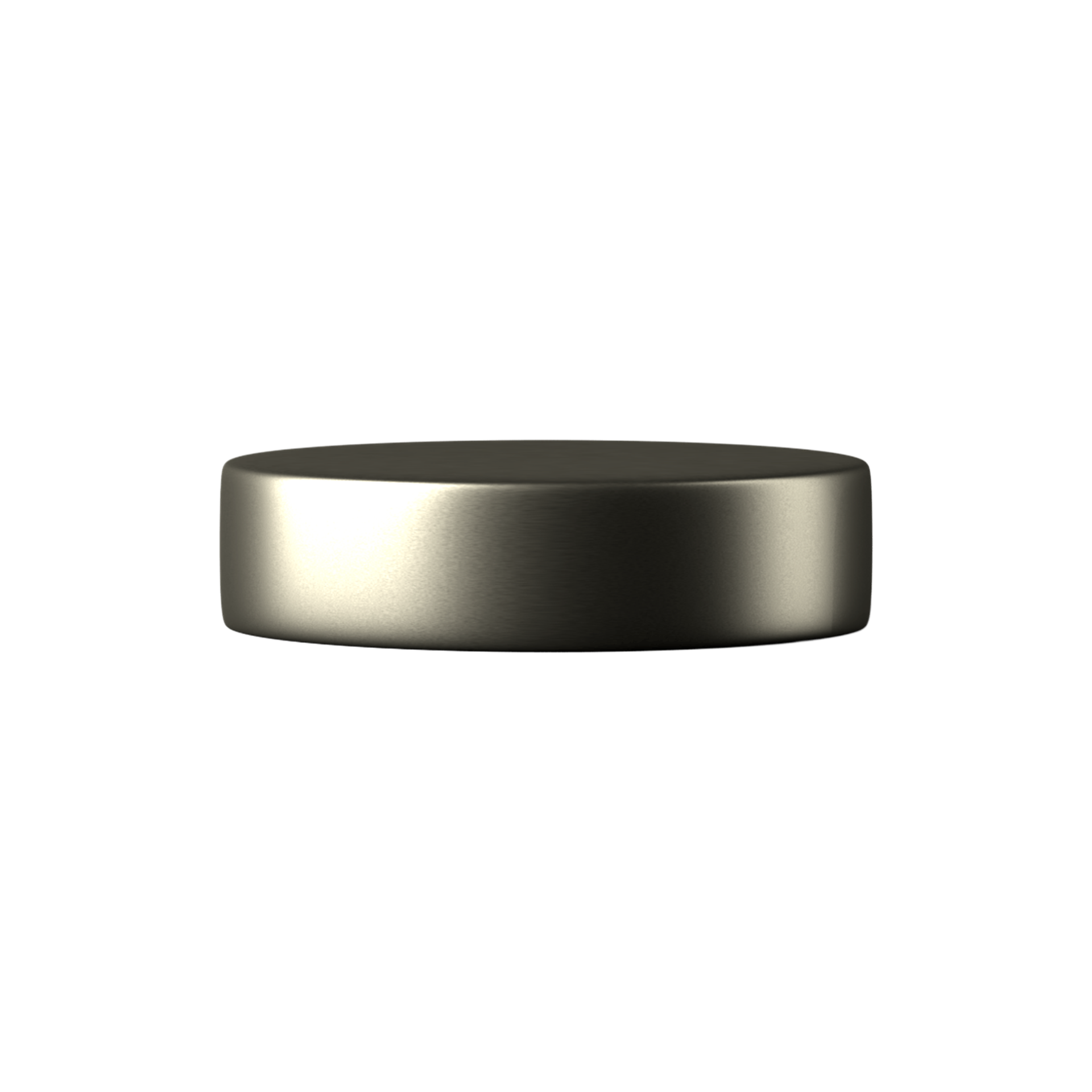 38-400 Silver Tinplate Lid with White Liner