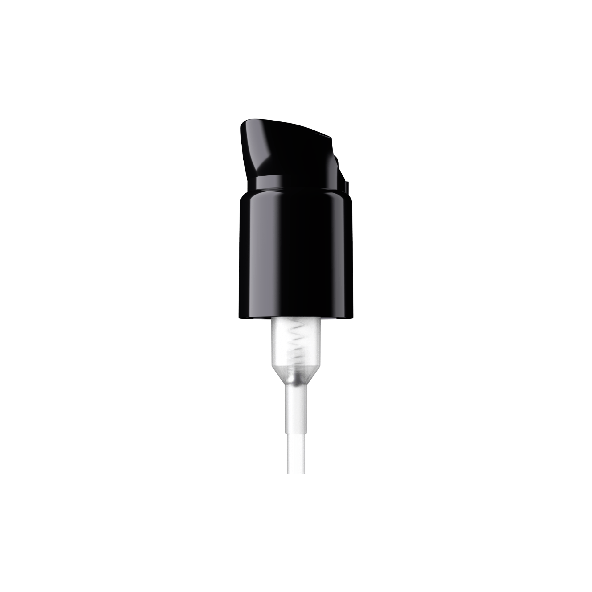 24-410 Black PP Slim Serum/Treatment Pump, 0.5cc Dosage