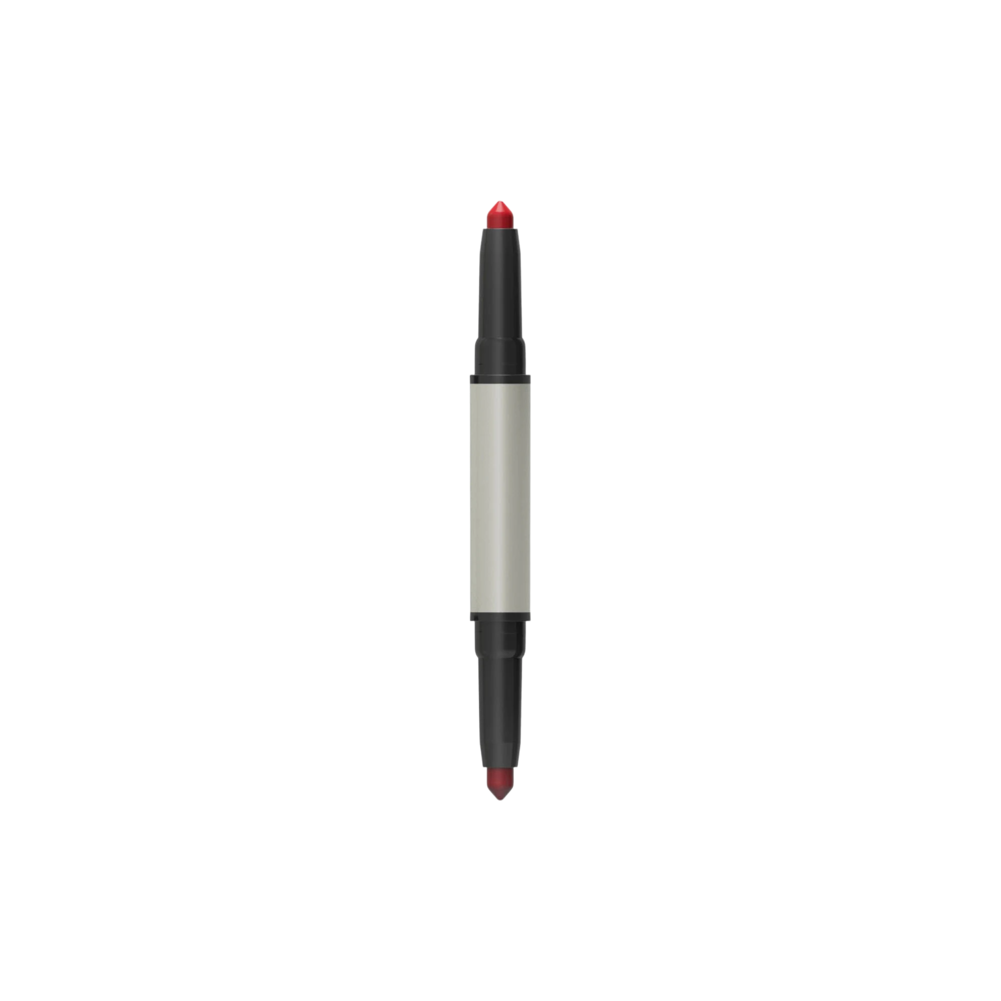 1.8g (2 x 0.9g) ABS Cylindrical Dual-Ended Twist-Up Lip Pencil with Dual 6.3mm Cups and Bullet Tips