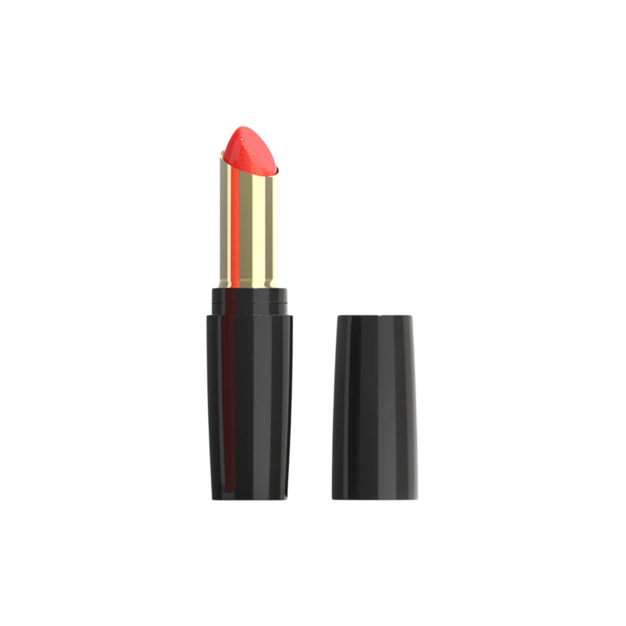 3.5g ABS Slim Iron-Weighted Cylinder Lipstick Tube with Aluminum Shell and 11mm POM Bullet Cup 1