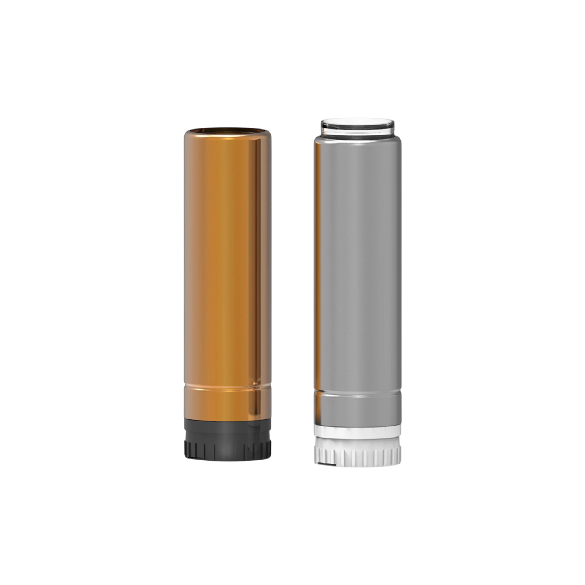 4.3g ABS Cylinder Lipstick Tube with 12.1mm PETG Bullet Cup