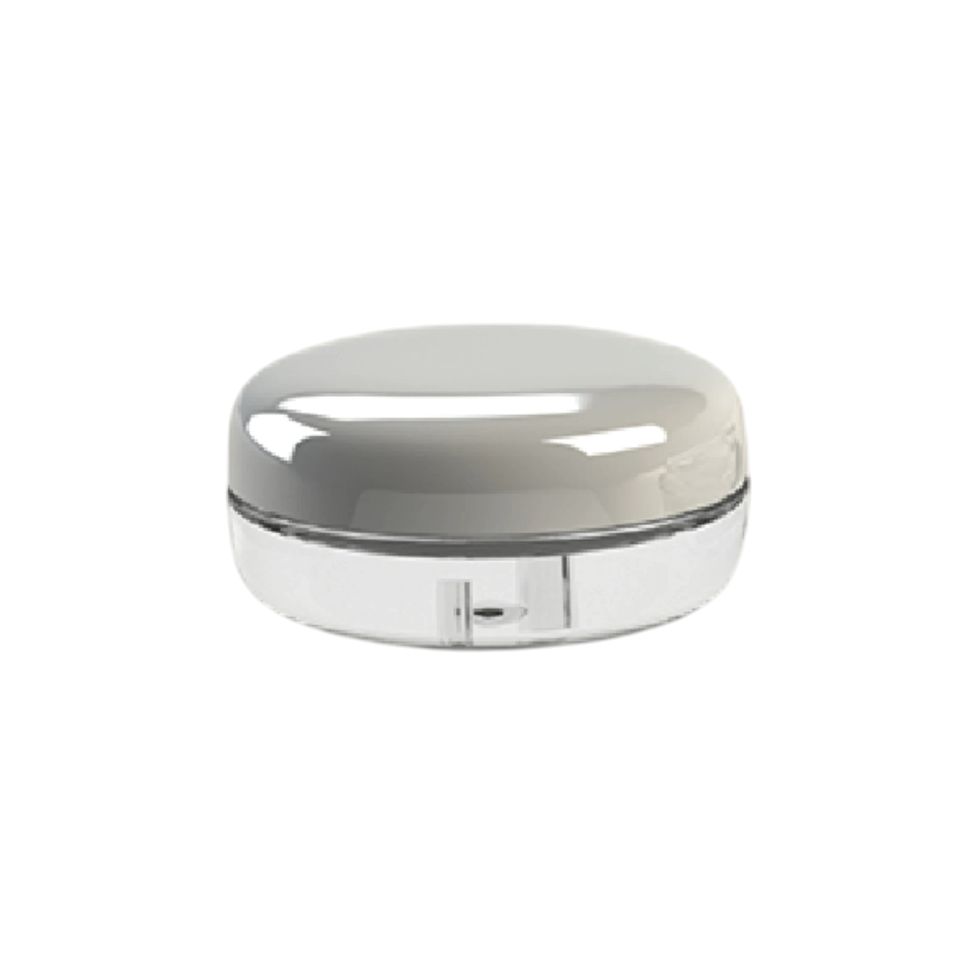 0.2oz / 4.5ml PETG Low-Profile Round Balm Jar with Flush Screw Cap