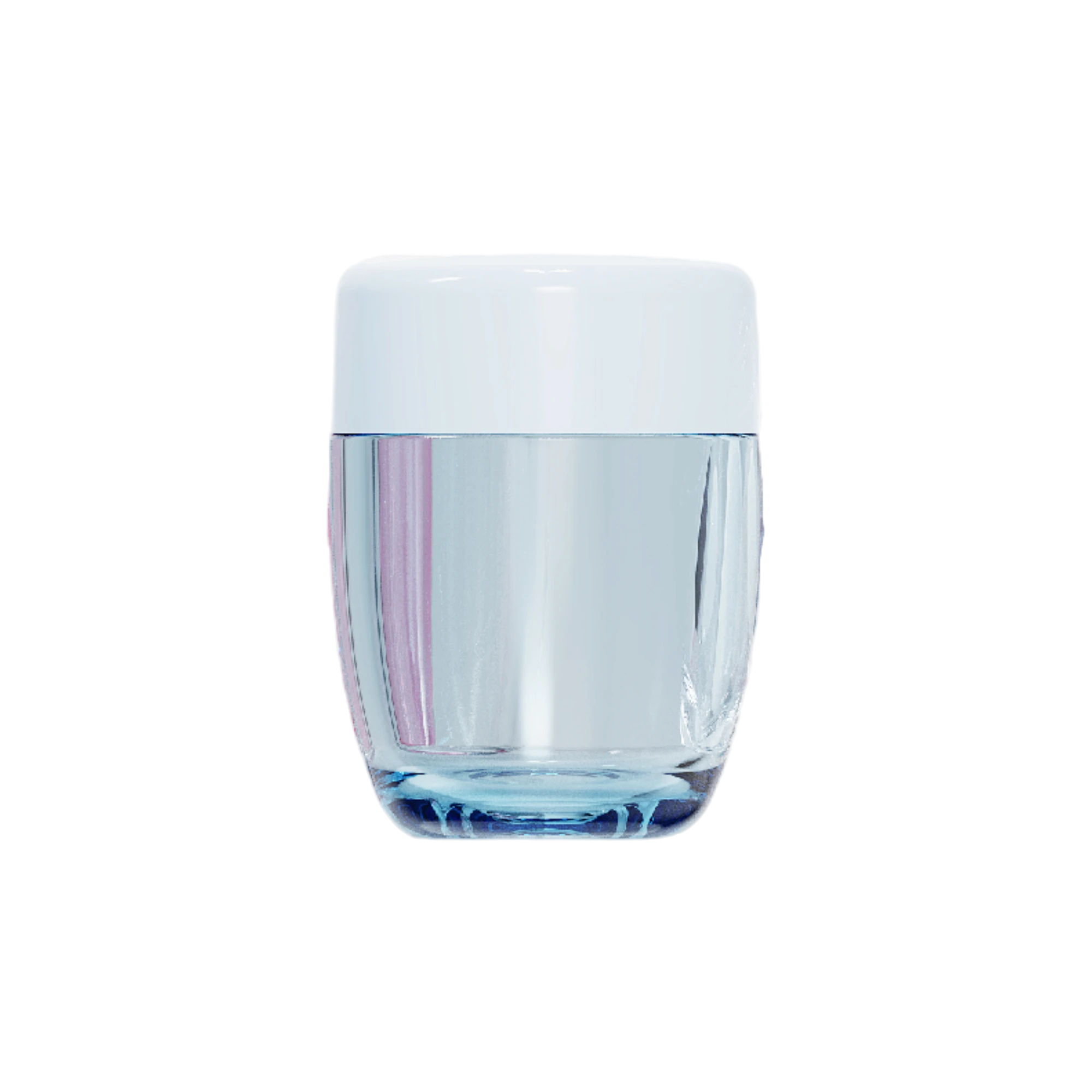 4.6oz / 137ml PETG Round Cream Jar with Flush Screw Cap