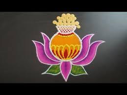 dhanteras rangoli design 