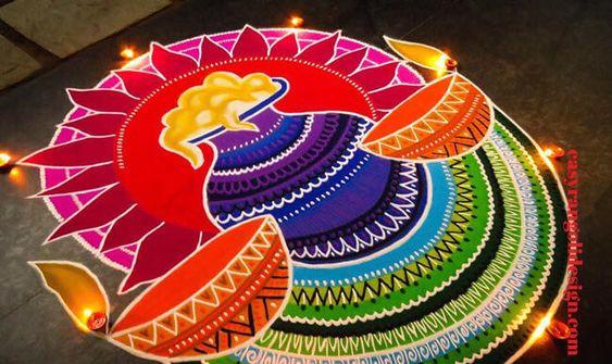 Dhanteras Rangoli Designs 