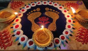 dhanteras rangoli design 